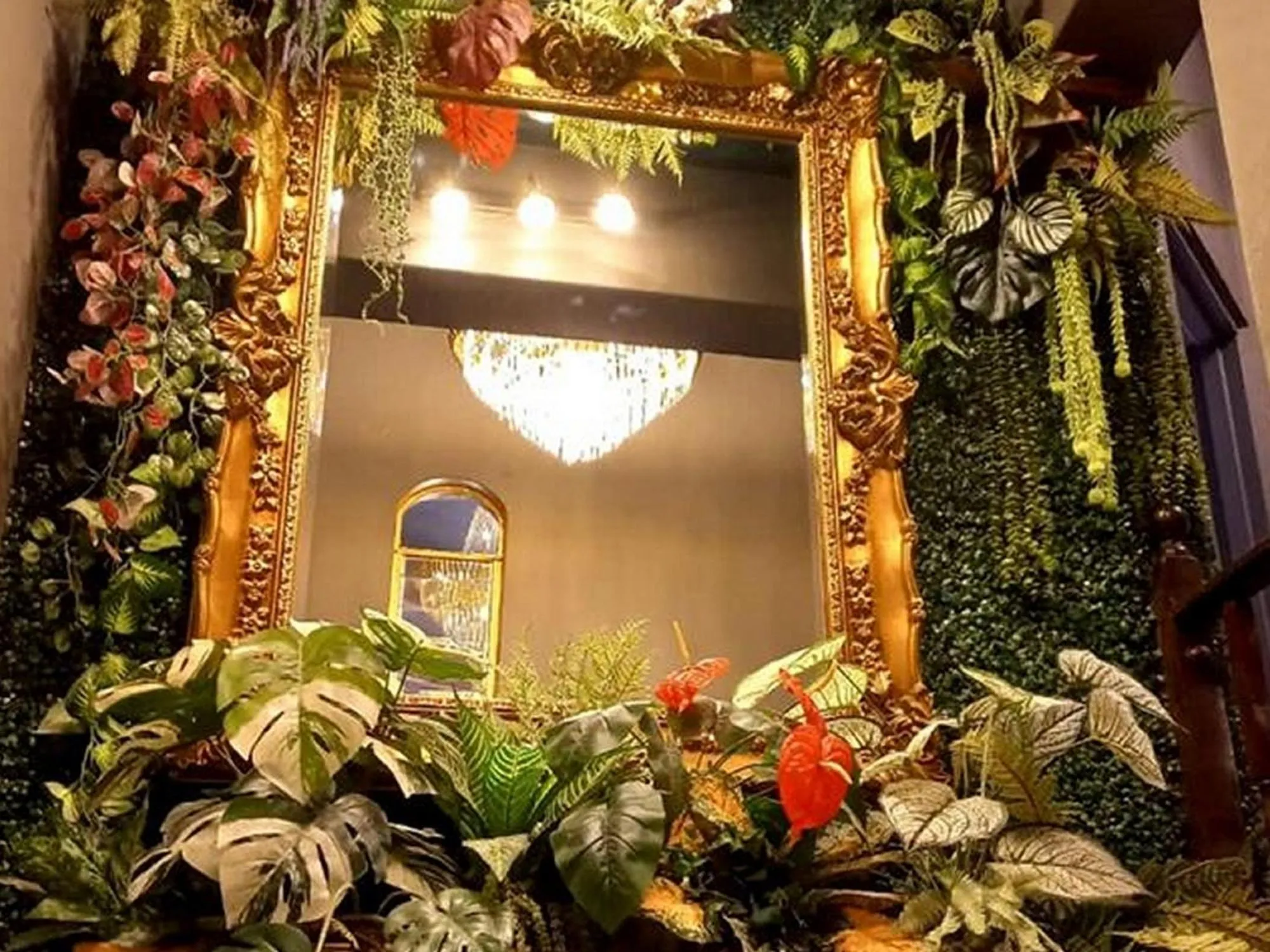 Decorative detail in Grafiti Boutique Hotel