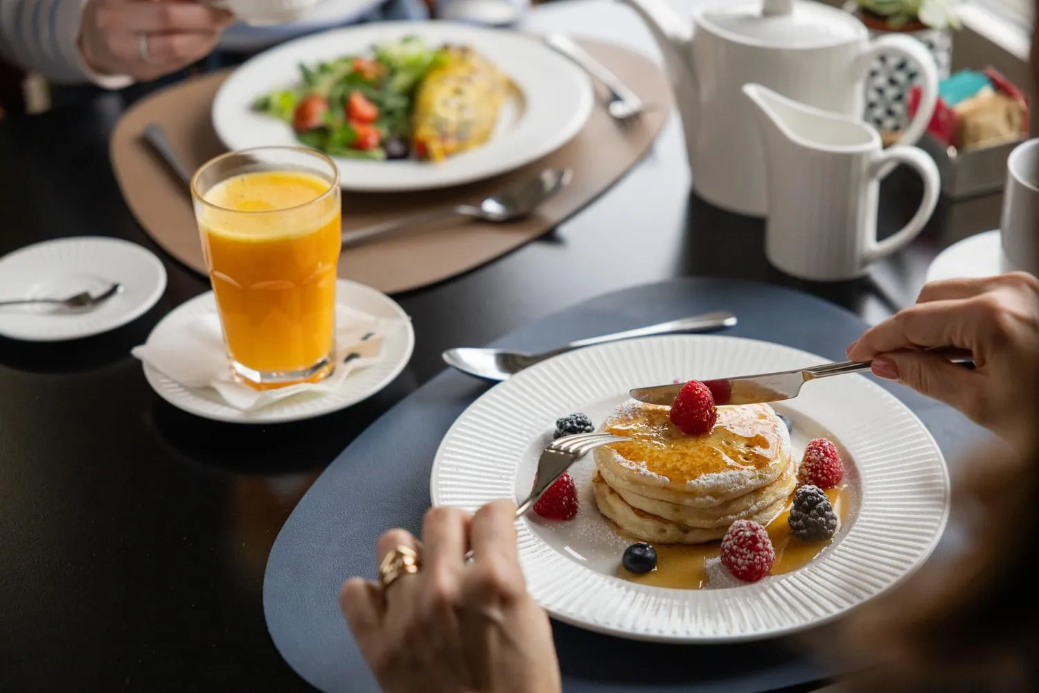 Breakfast in UNA Hotels Cusani Milano