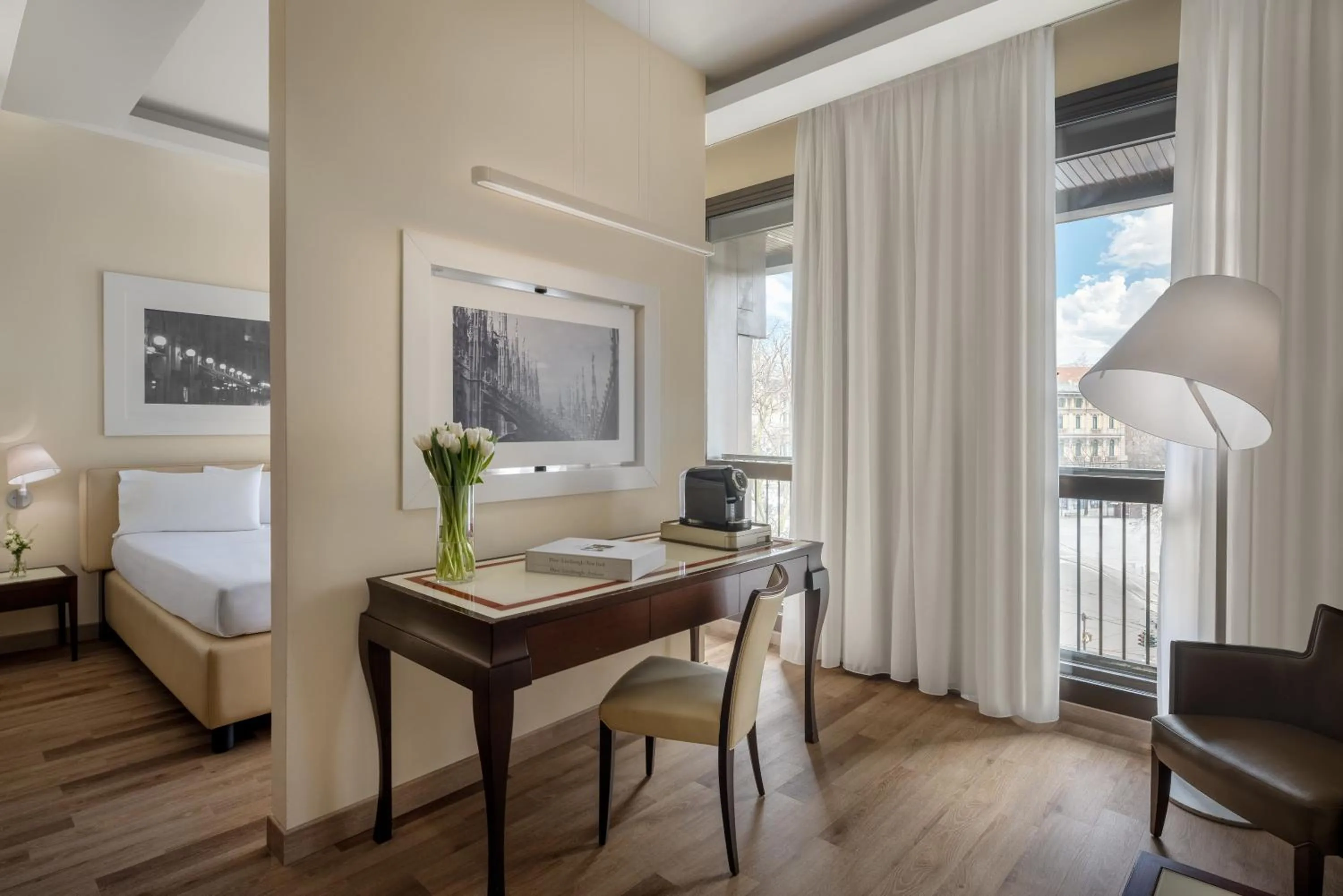 Bedroom, Bed in UNA Hotels Cusani Milano