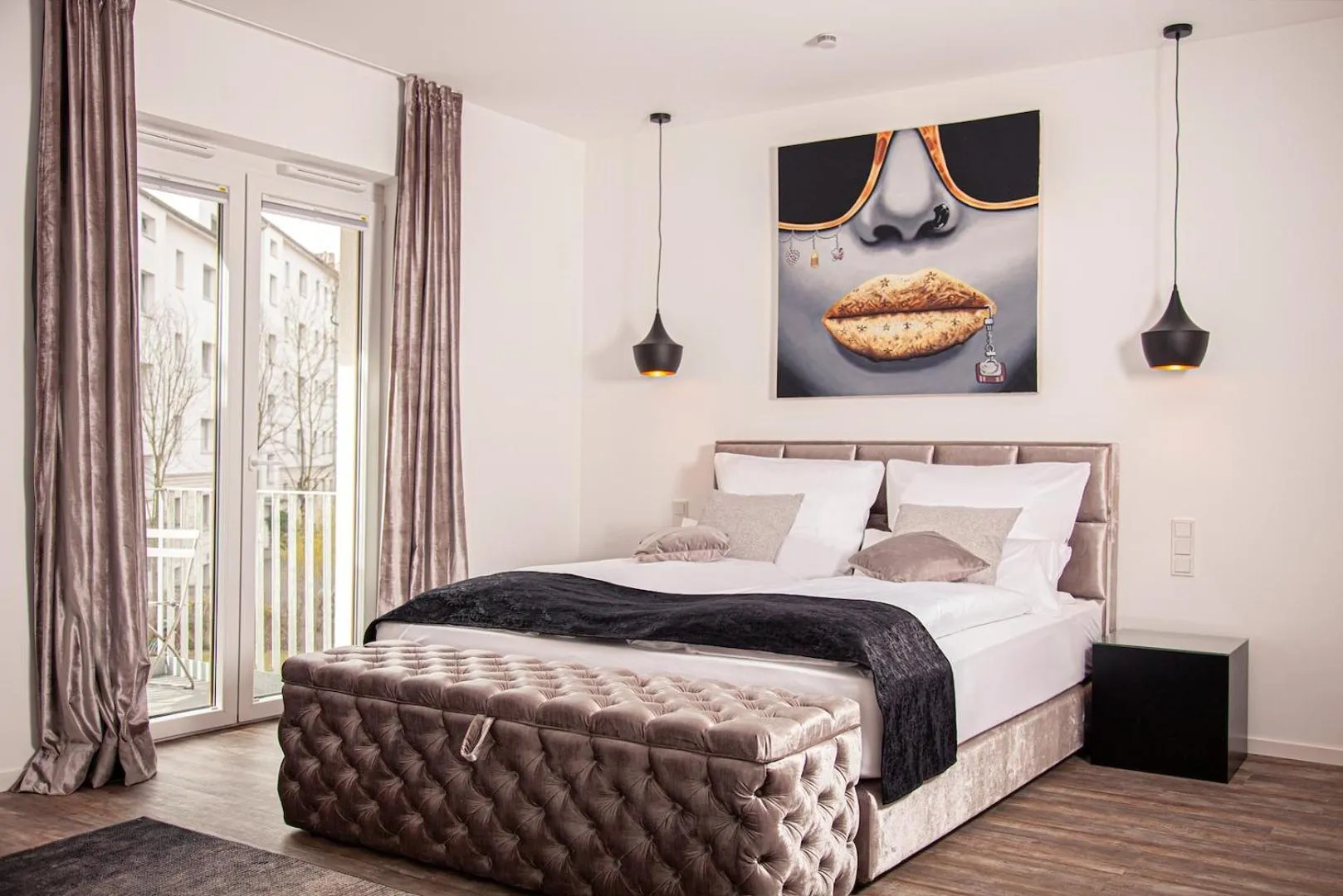 Photo of the whole room in The Faces Berlin Apartments