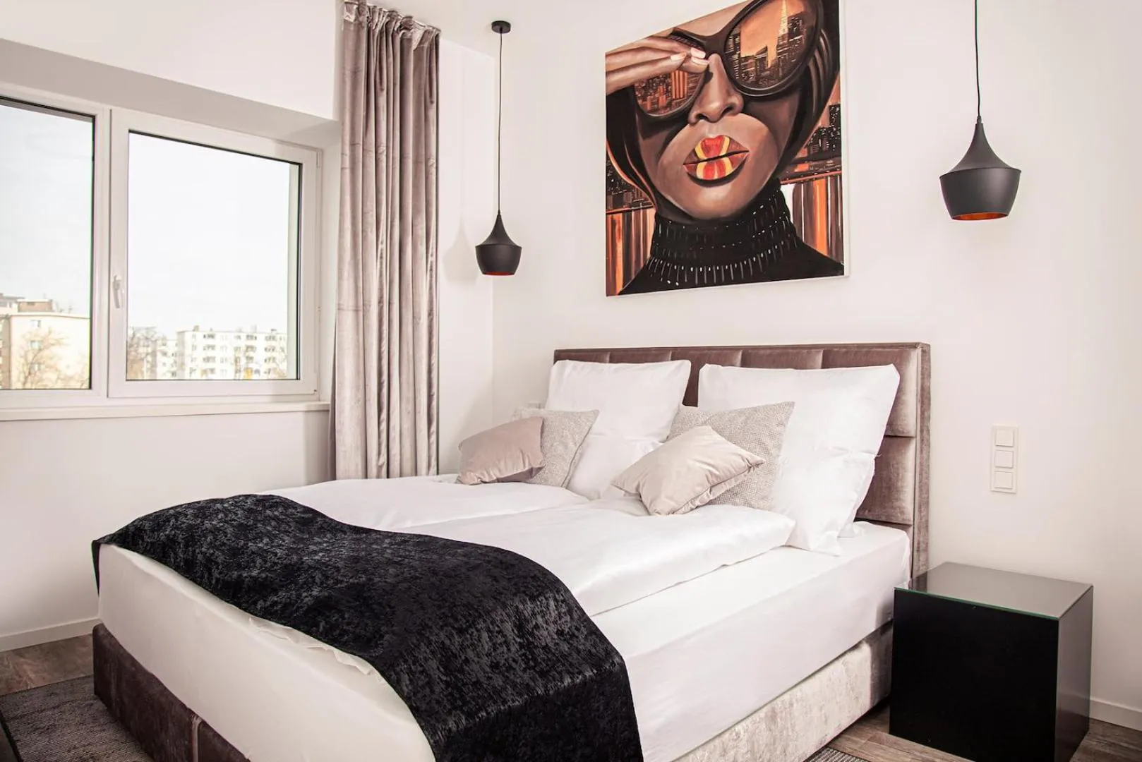 Photo of the whole room in The Faces Berlin Apartments