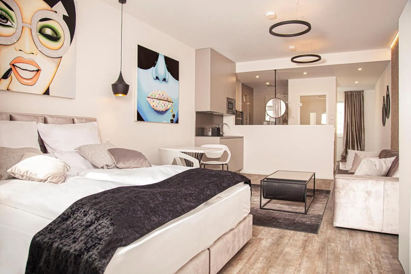 Photo of the whole room in The Faces Berlin Apartments