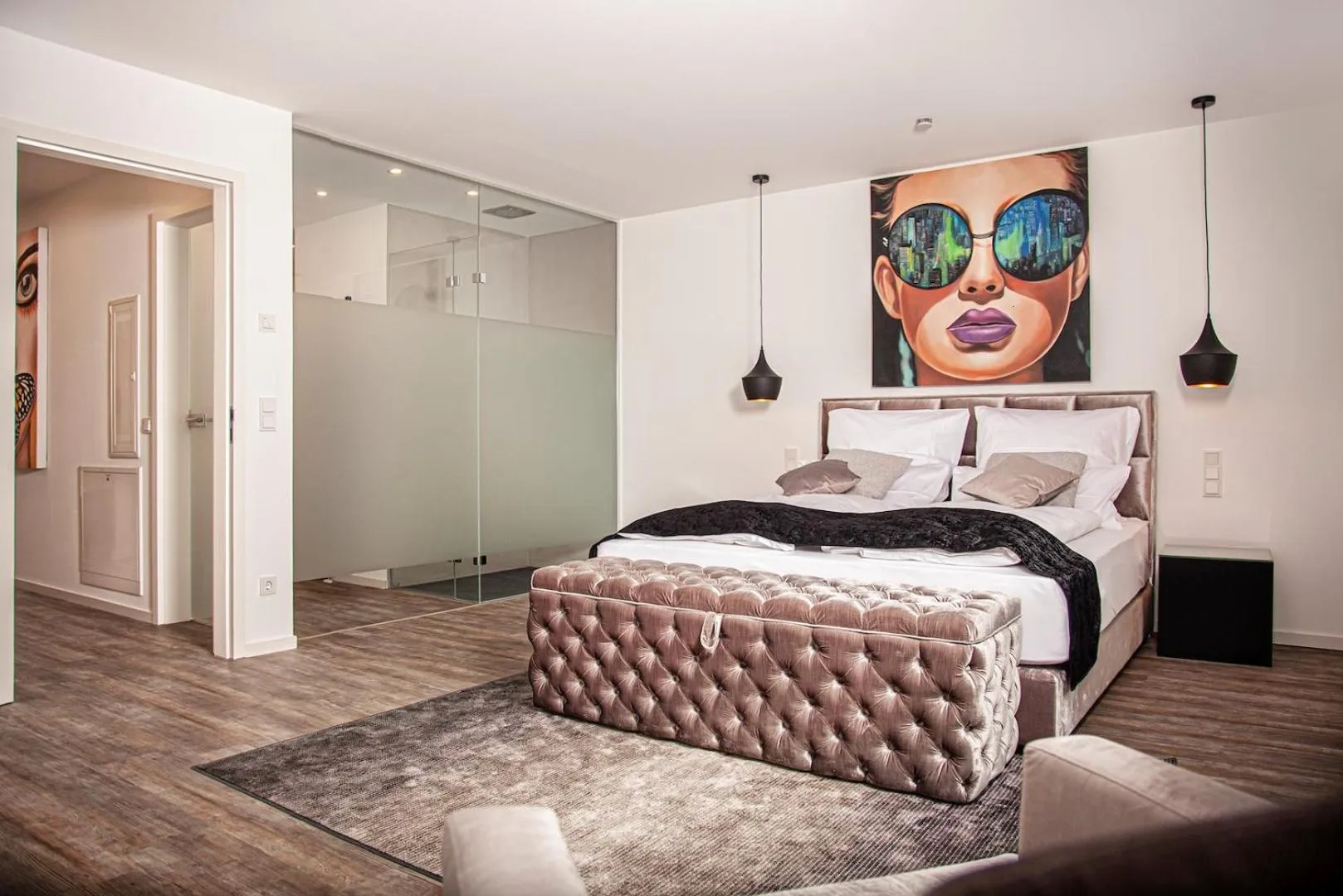 Photo of the whole room in The Faces Berlin Apartments