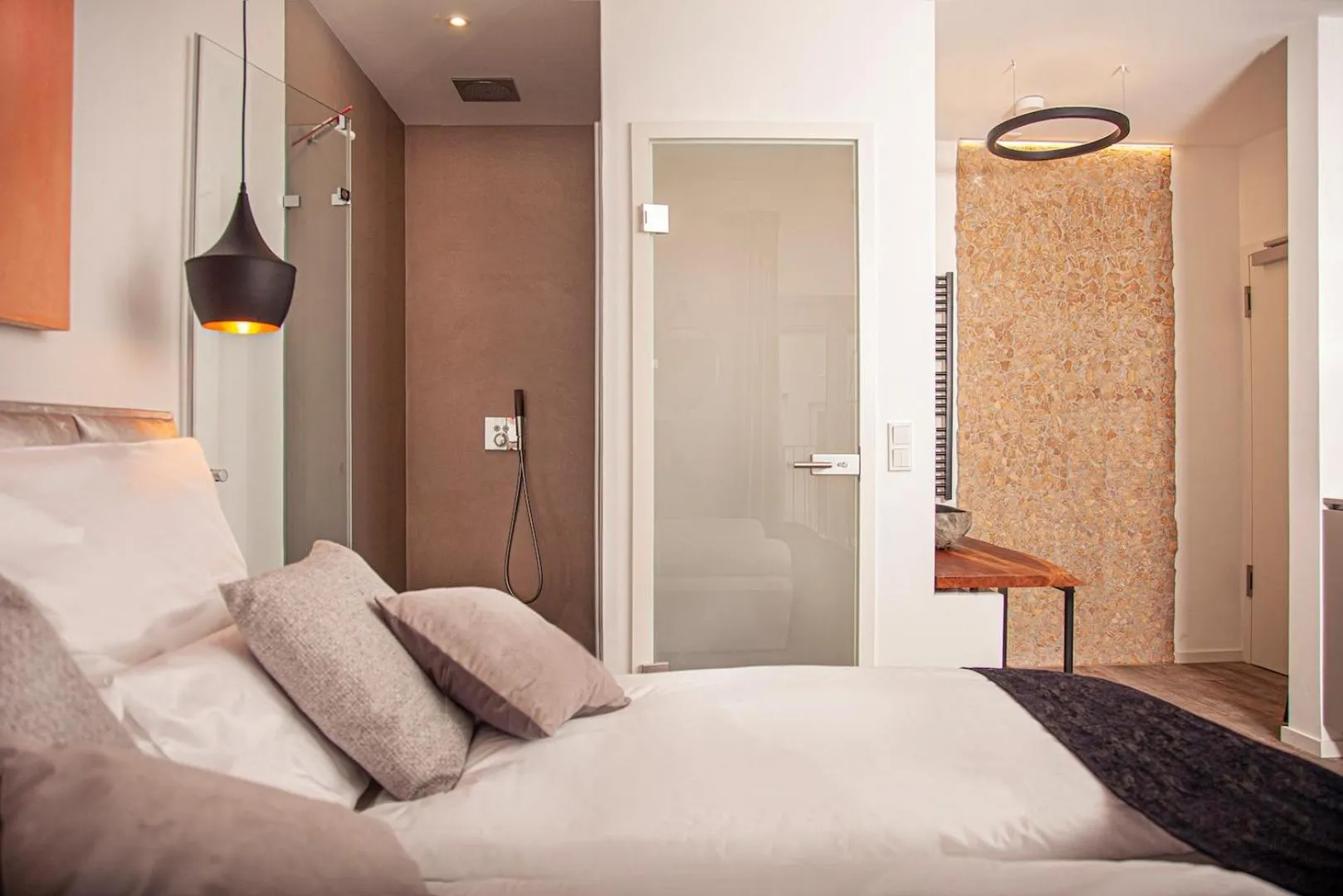 Shower in The Faces Berlin Apartments