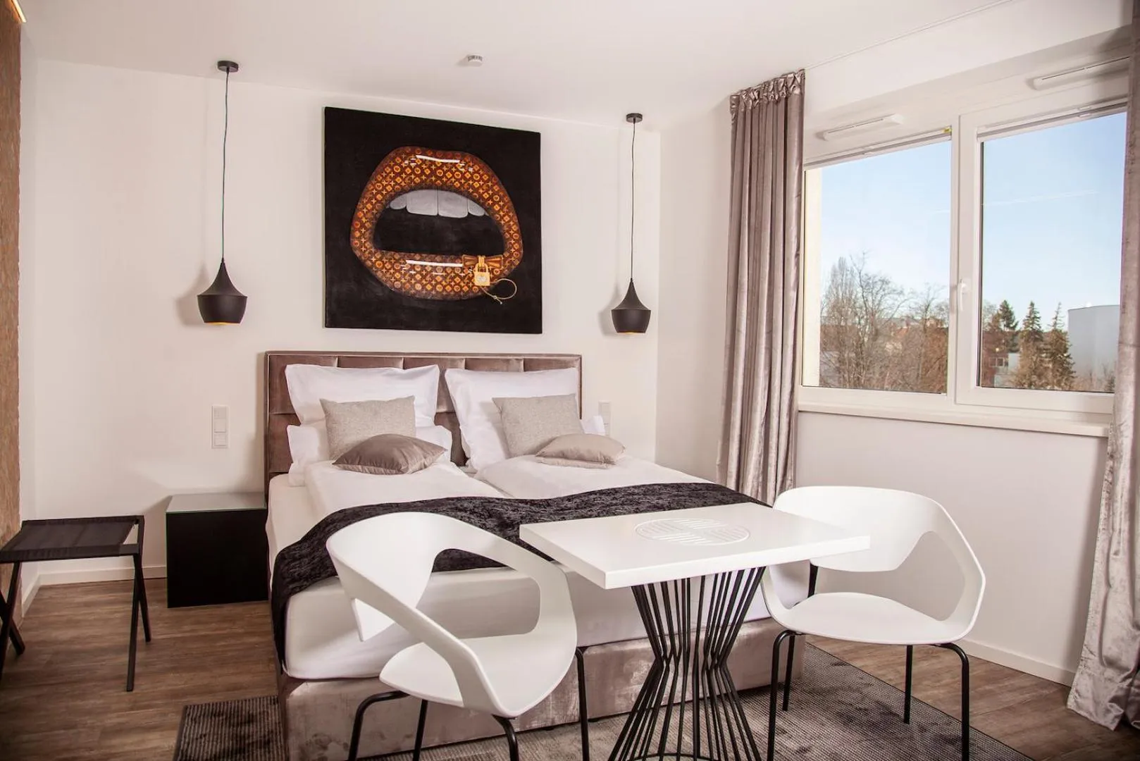 Photo of the whole room in The Faces Berlin Apartments