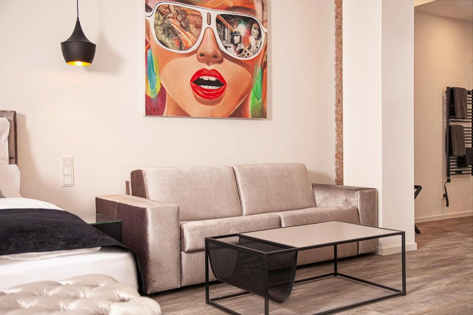 Photo of the whole room in The Faces Berlin Apartments