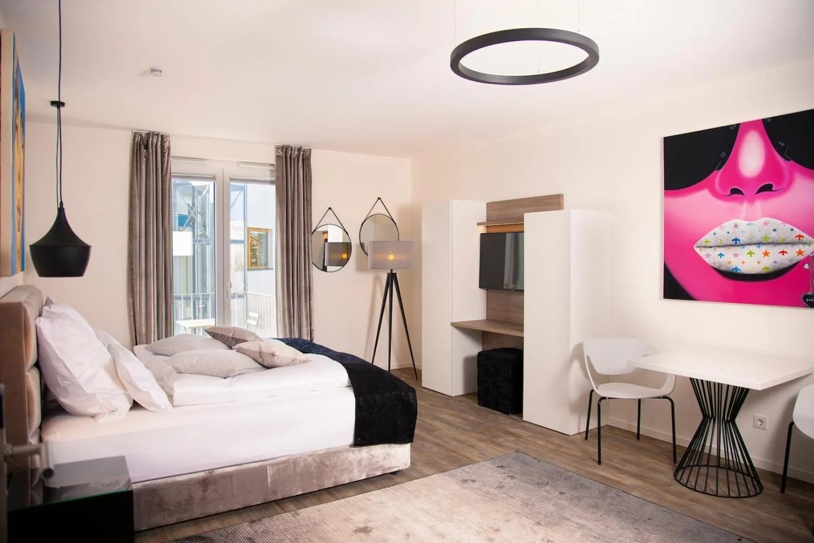 Photo of the whole room in The Faces Berlin Apartments