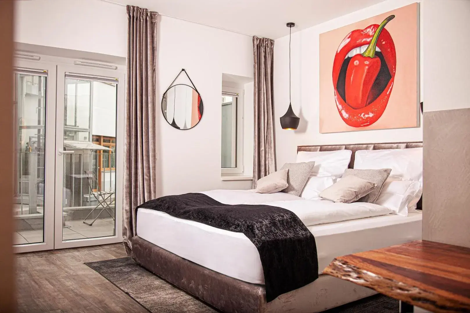 Standard Apartment - Ground Floor with Balcony in The Faces Berlin Apartments Standard Apartment - Ground Floor with Balcony in The Faces Berlin Apartments