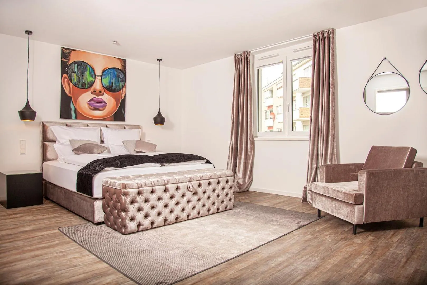 Photo of the whole room in The Faces Berlin Apartments