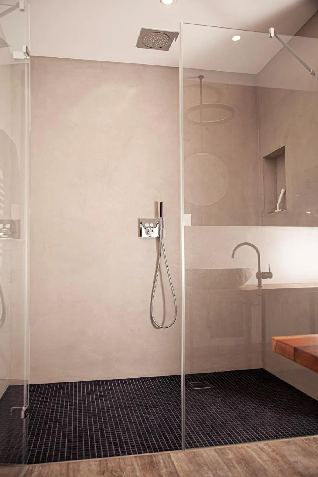 Shower in The Faces Berlin Apartments