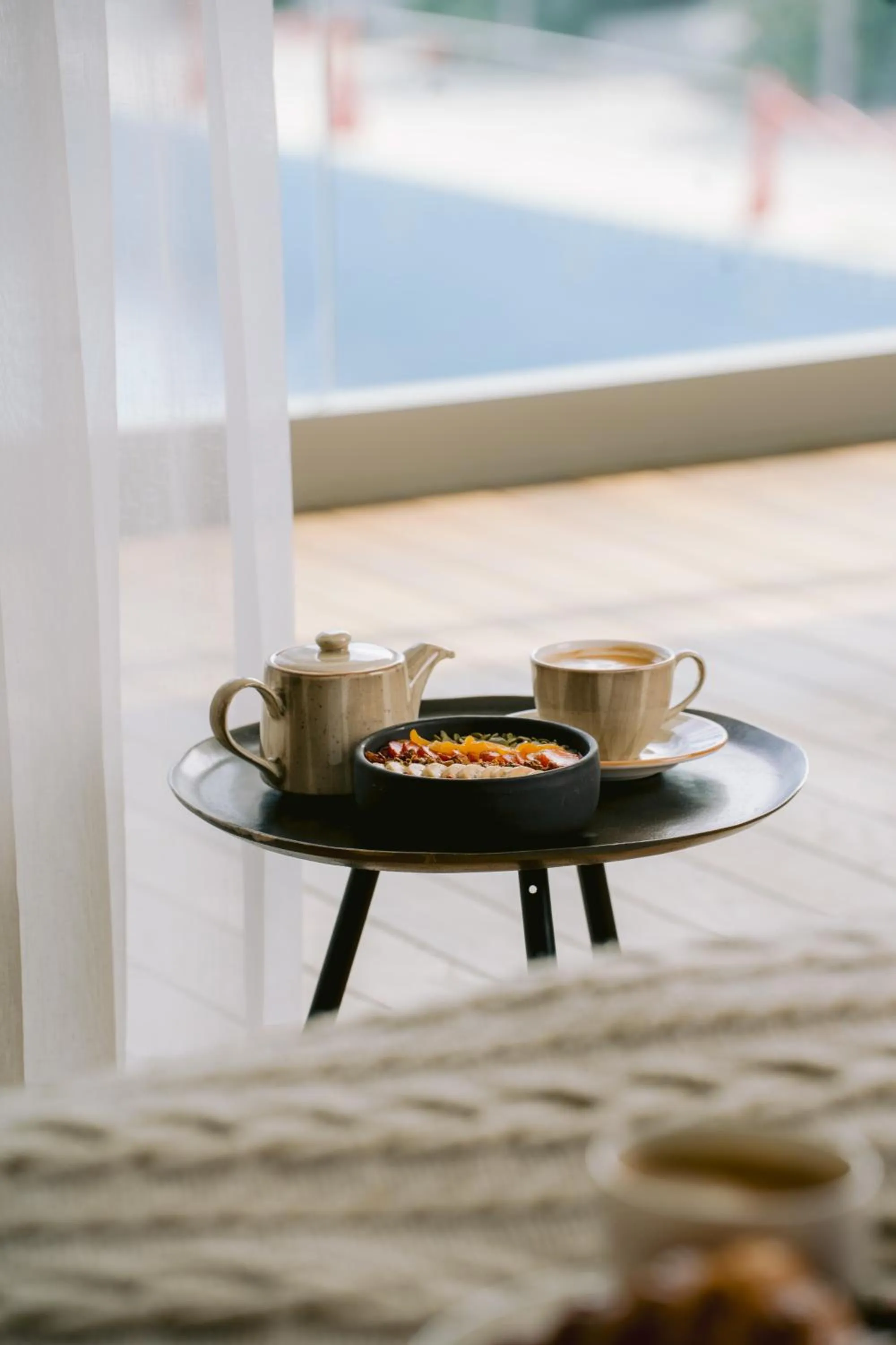 Food and drinks in Hiddenbay Teos Hotel