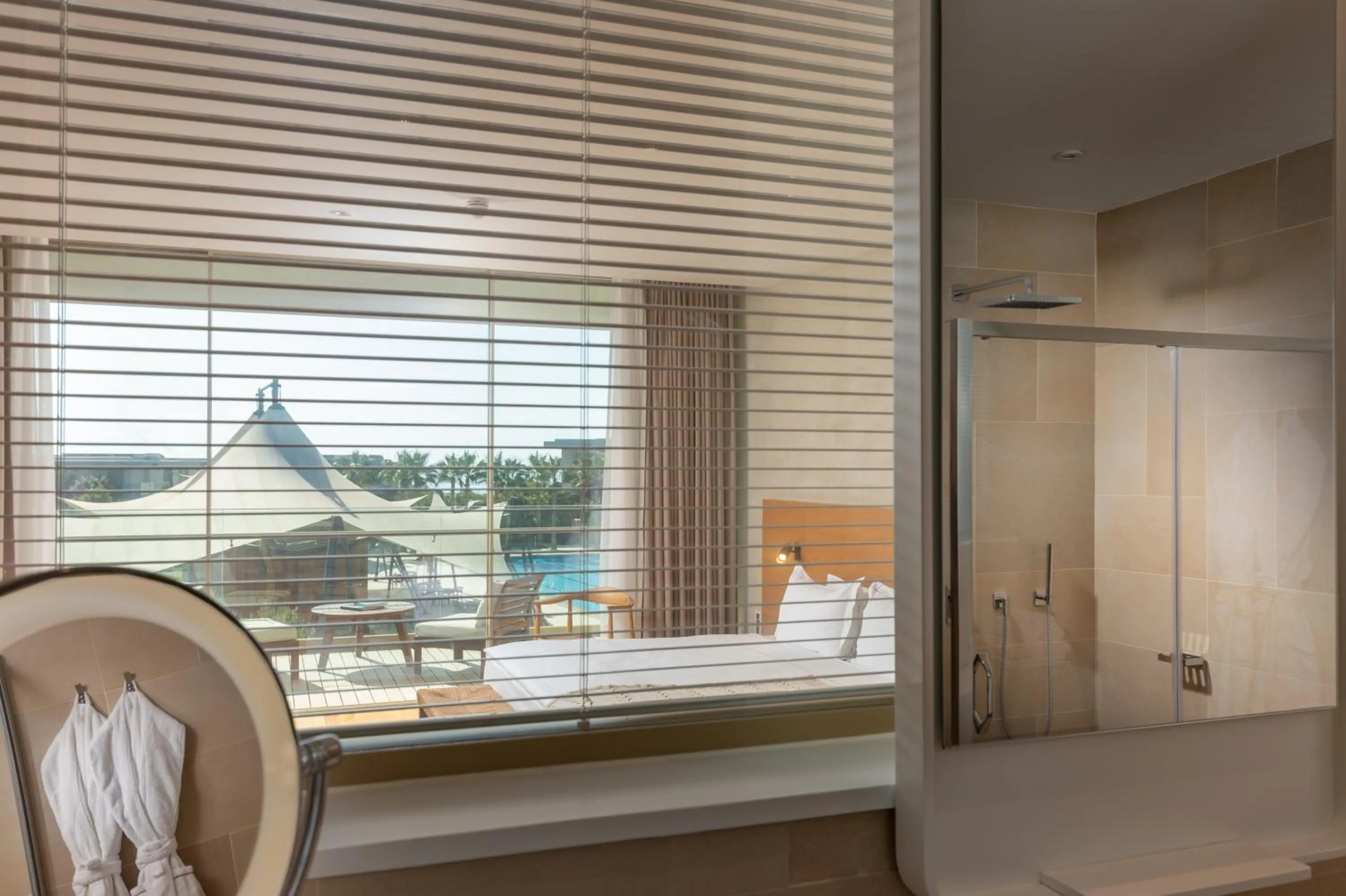 Bathroom in Hiddenbay Teos Hotel