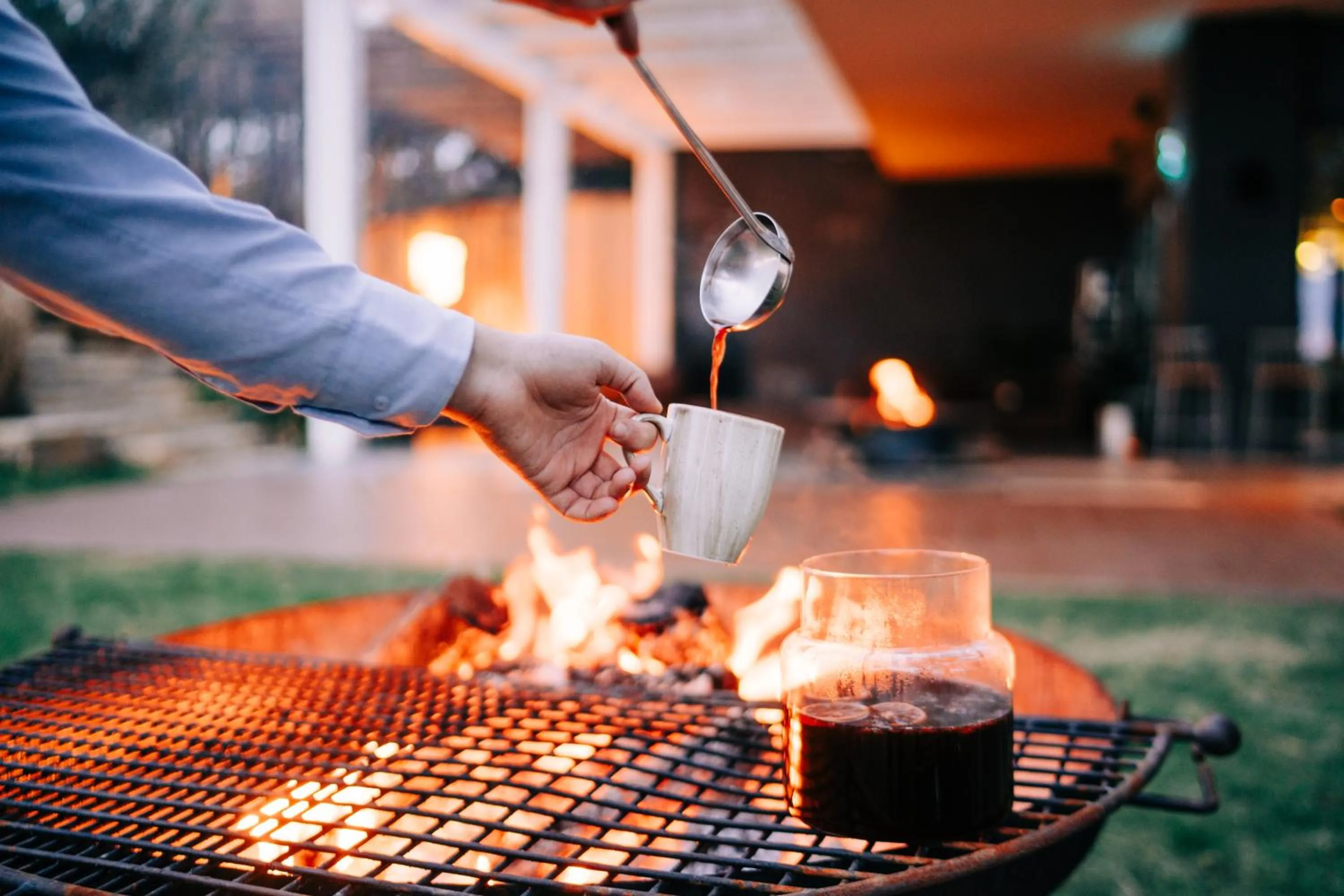BBQ facilities in Hiddenbay Teos Hotel