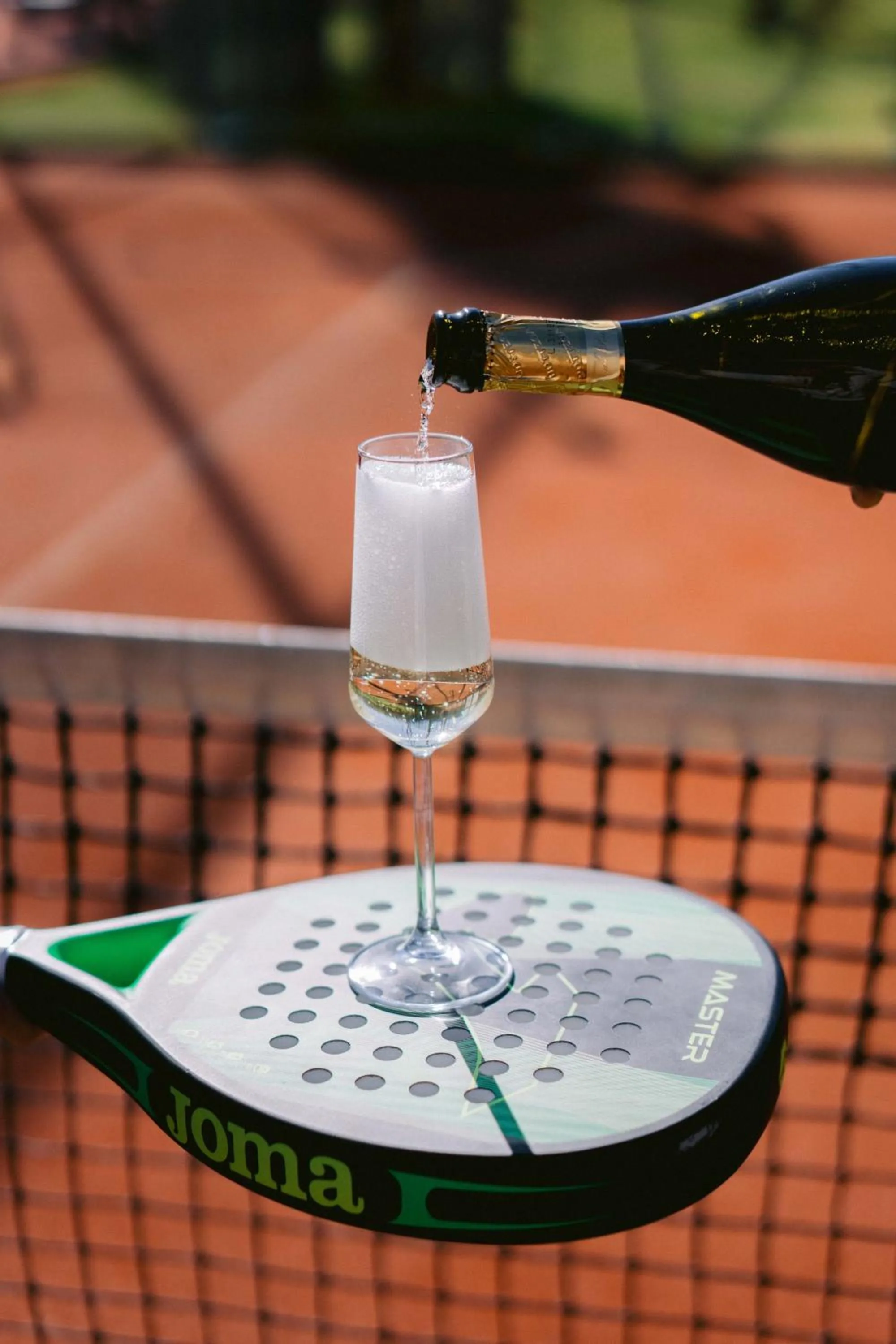 Tennis court in Hiddenbay Teos Hotel