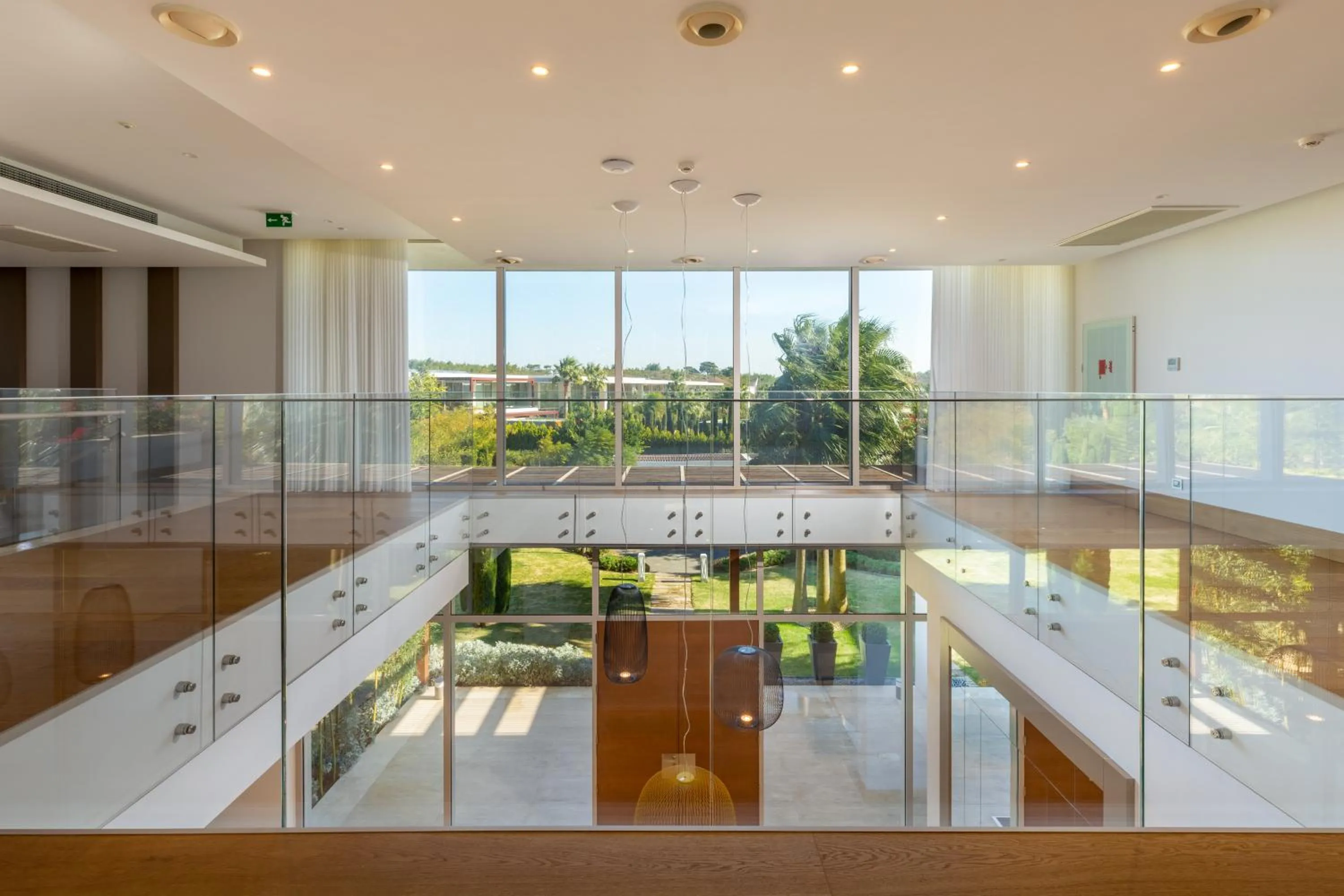 Garden view in Hiddenbay Teos Hotel