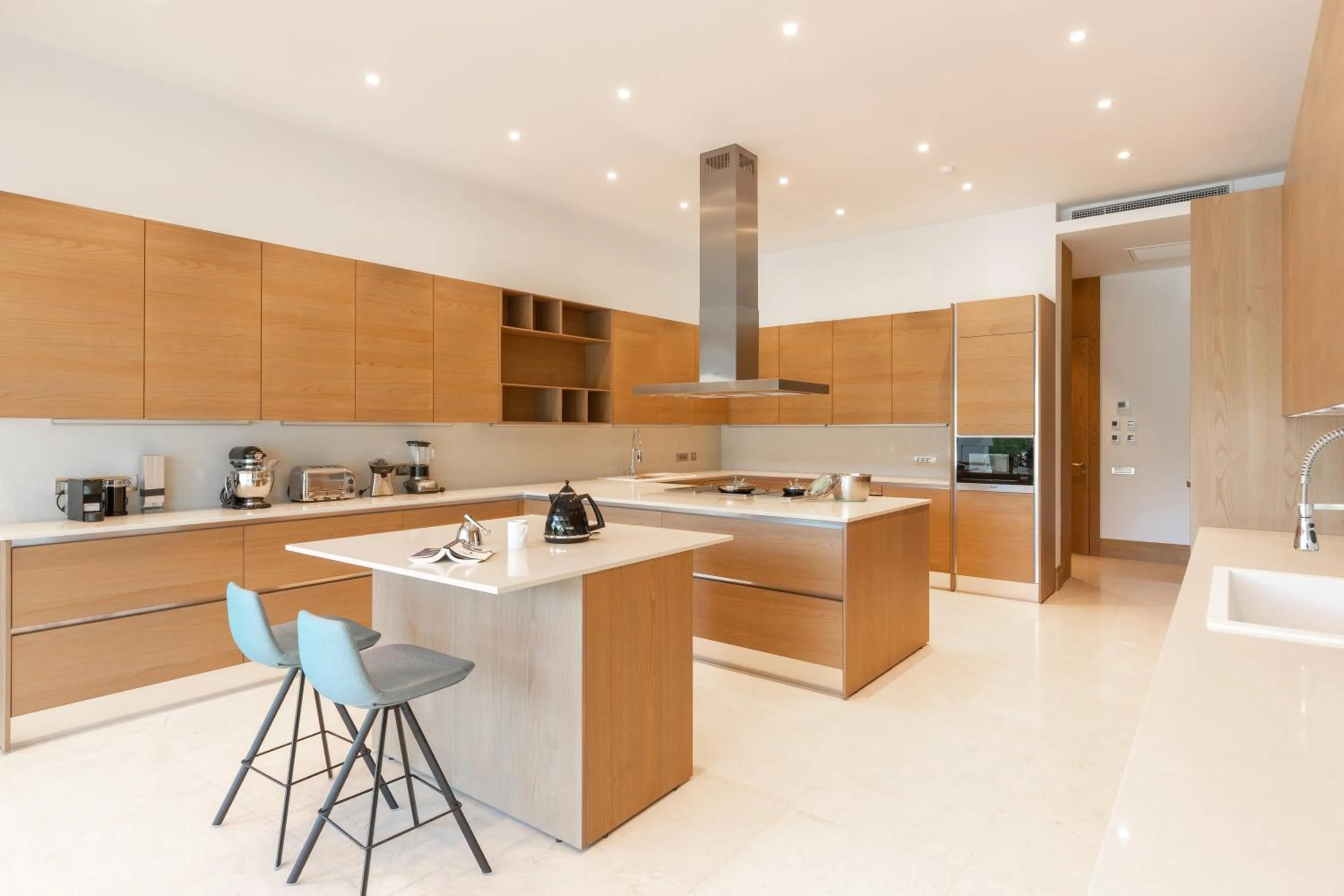 Kitchen or kitchenette in Hiddenbay Teos Hotel