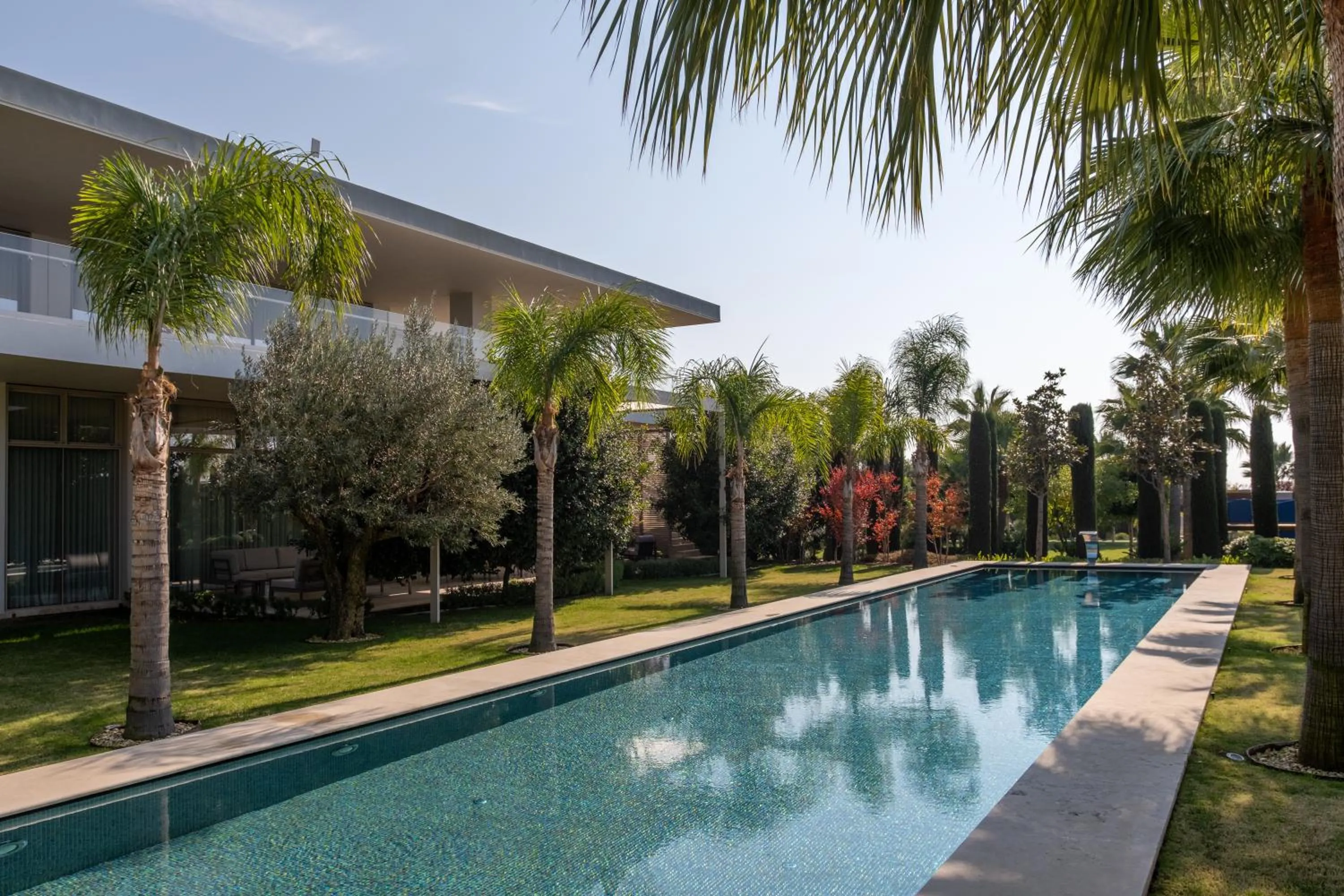 Garden in Hiddenbay Teos Hotel