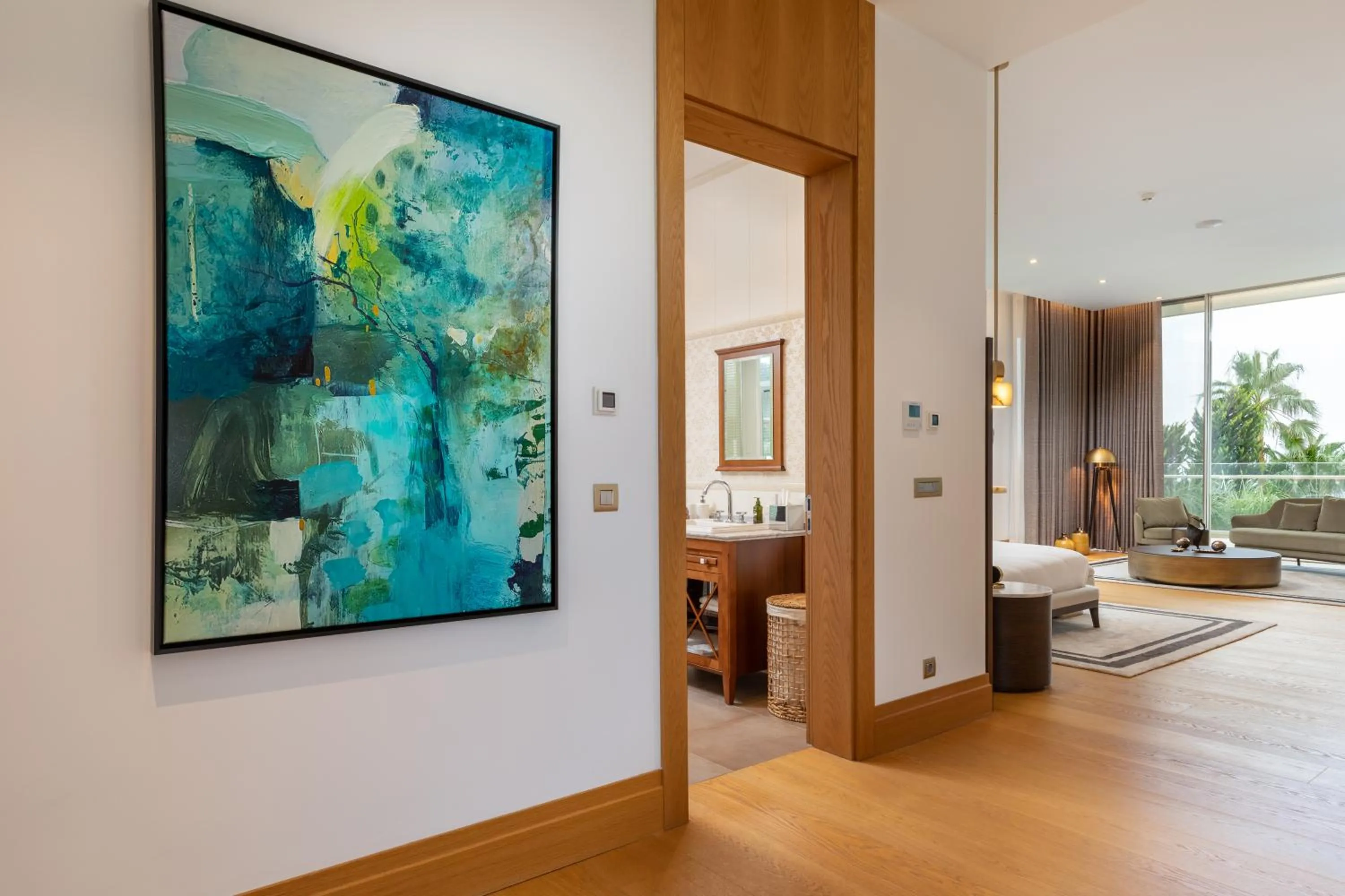 Decorative detail in Hiddenbay Teos Hotel