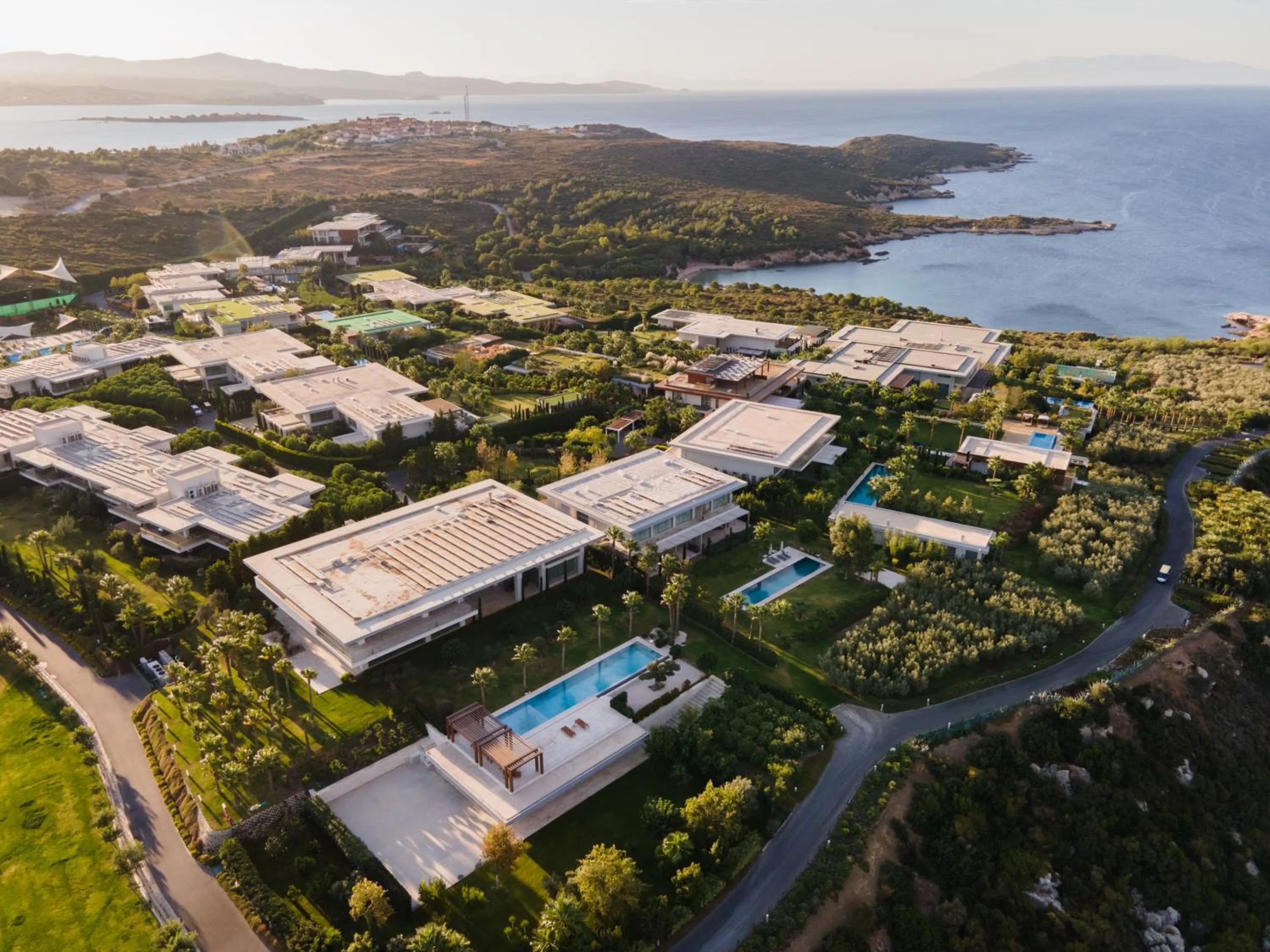 Bird's eye view in Hiddenbay Teos Hotel