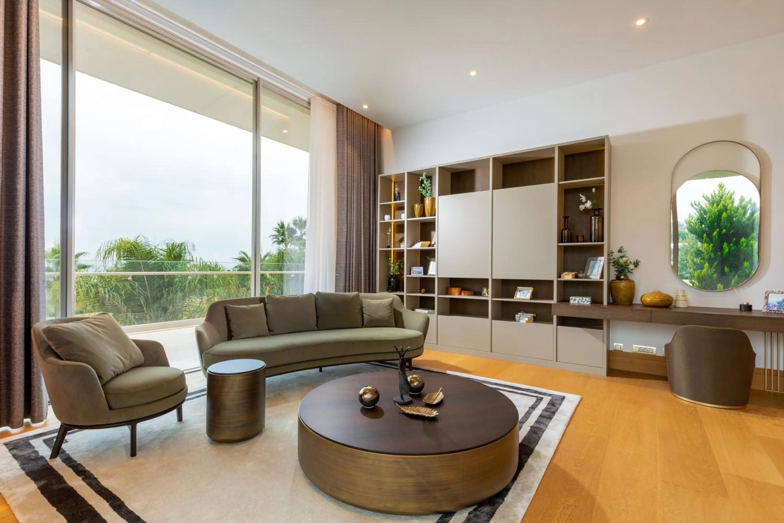 Living room in Hiddenbay Teos Hotel