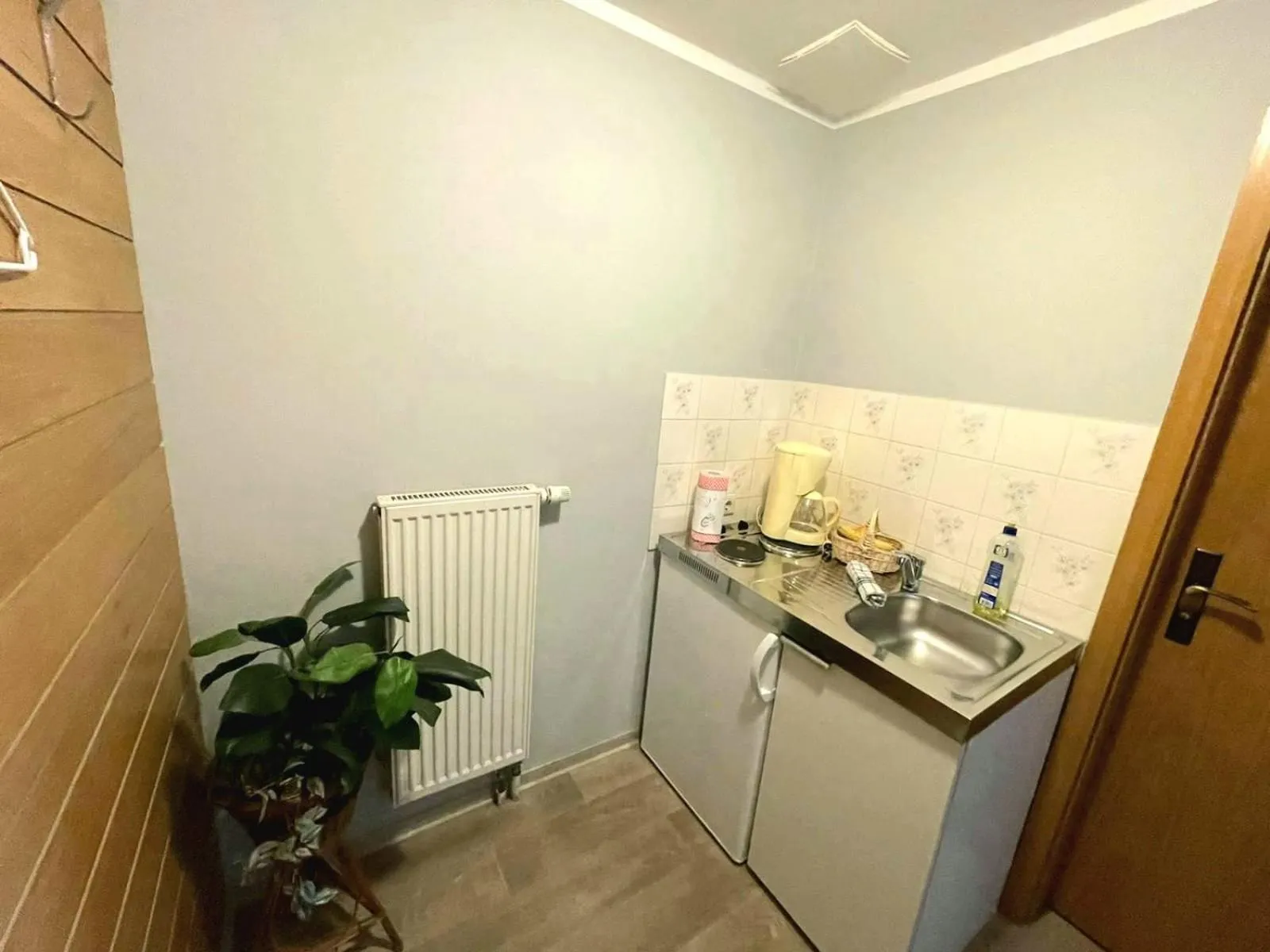 Kitchen or kitchenette in Pension Riegler