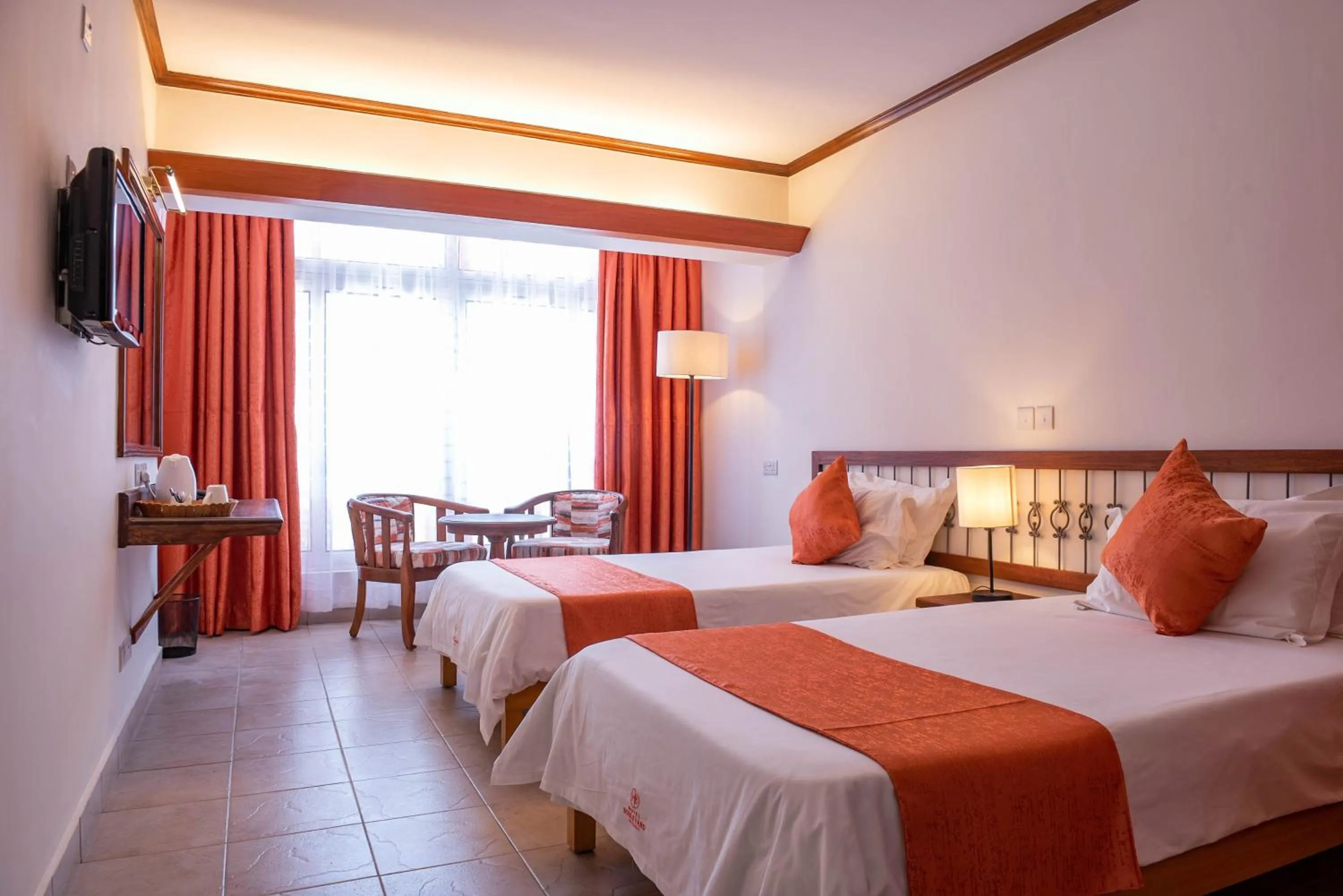 Photo of the whole room, Bed in Hotel Boulevard Nairobi, City Centre CBD