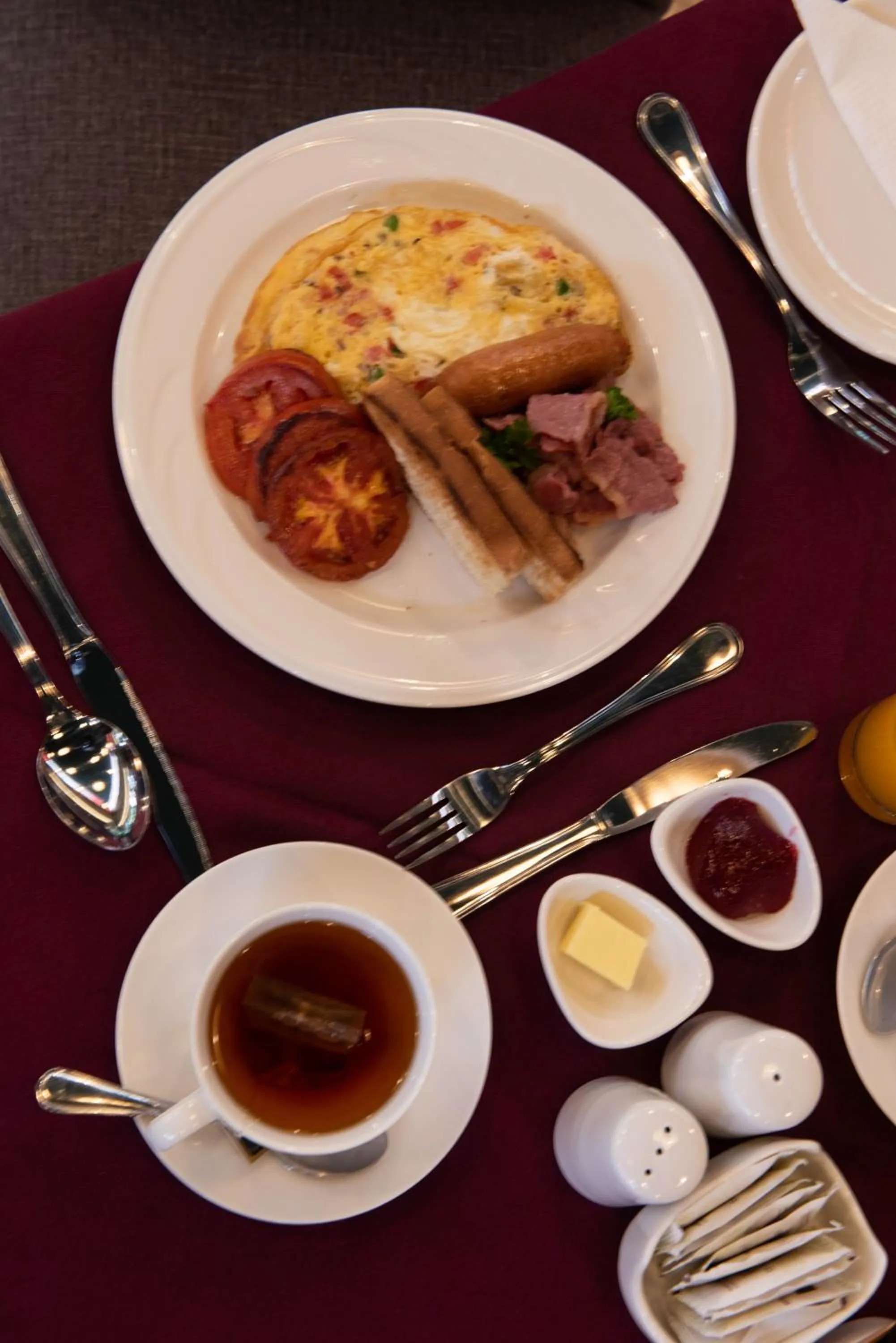 Continental breakfast in Hotel Boulevard Nairobi, City Centre CBD