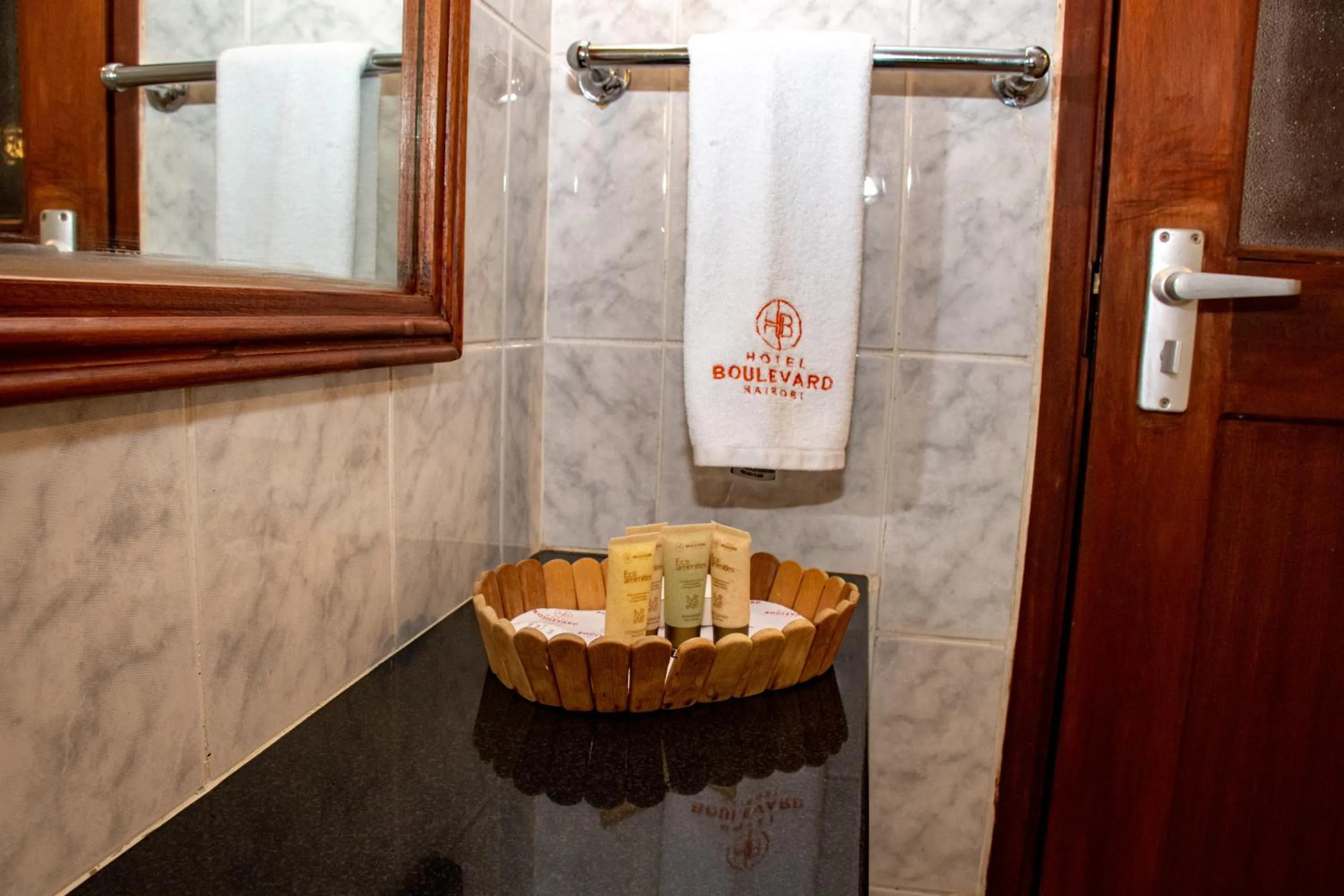 Bathroom in Hotel Boulevard Nairobi, City Centre CBD