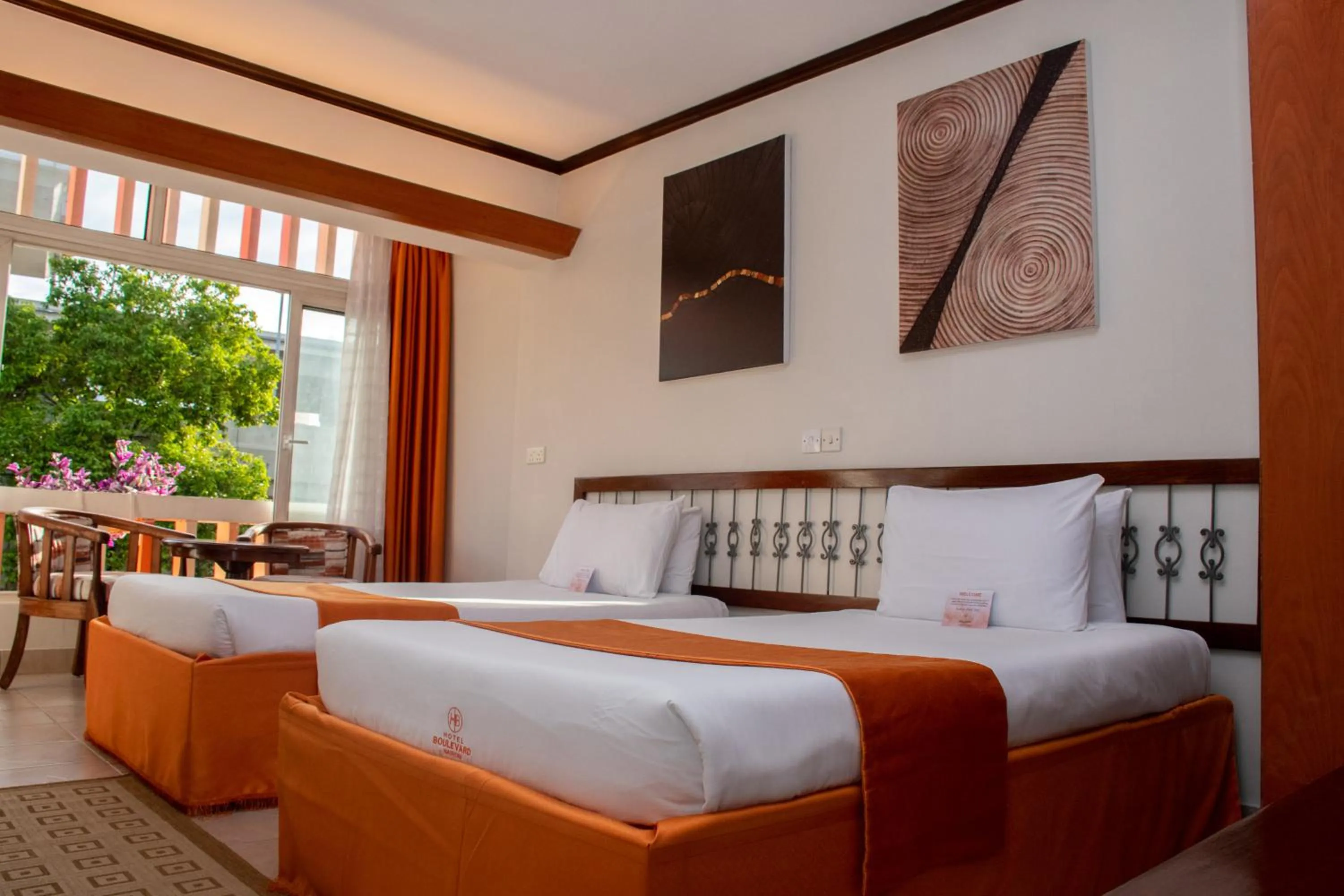 Bed in Hotel Boulevard Nairobi, City Centre CBD