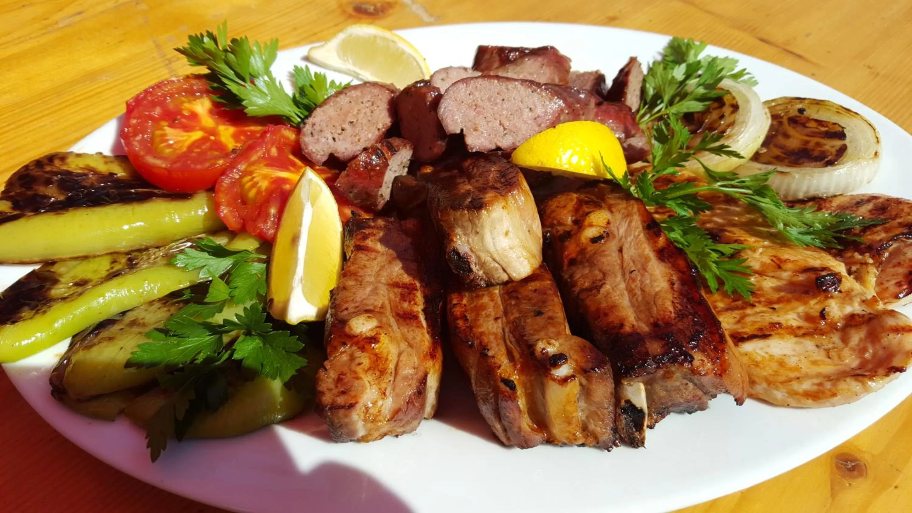 Food close-up in National Palace Wine & Spa Hotel