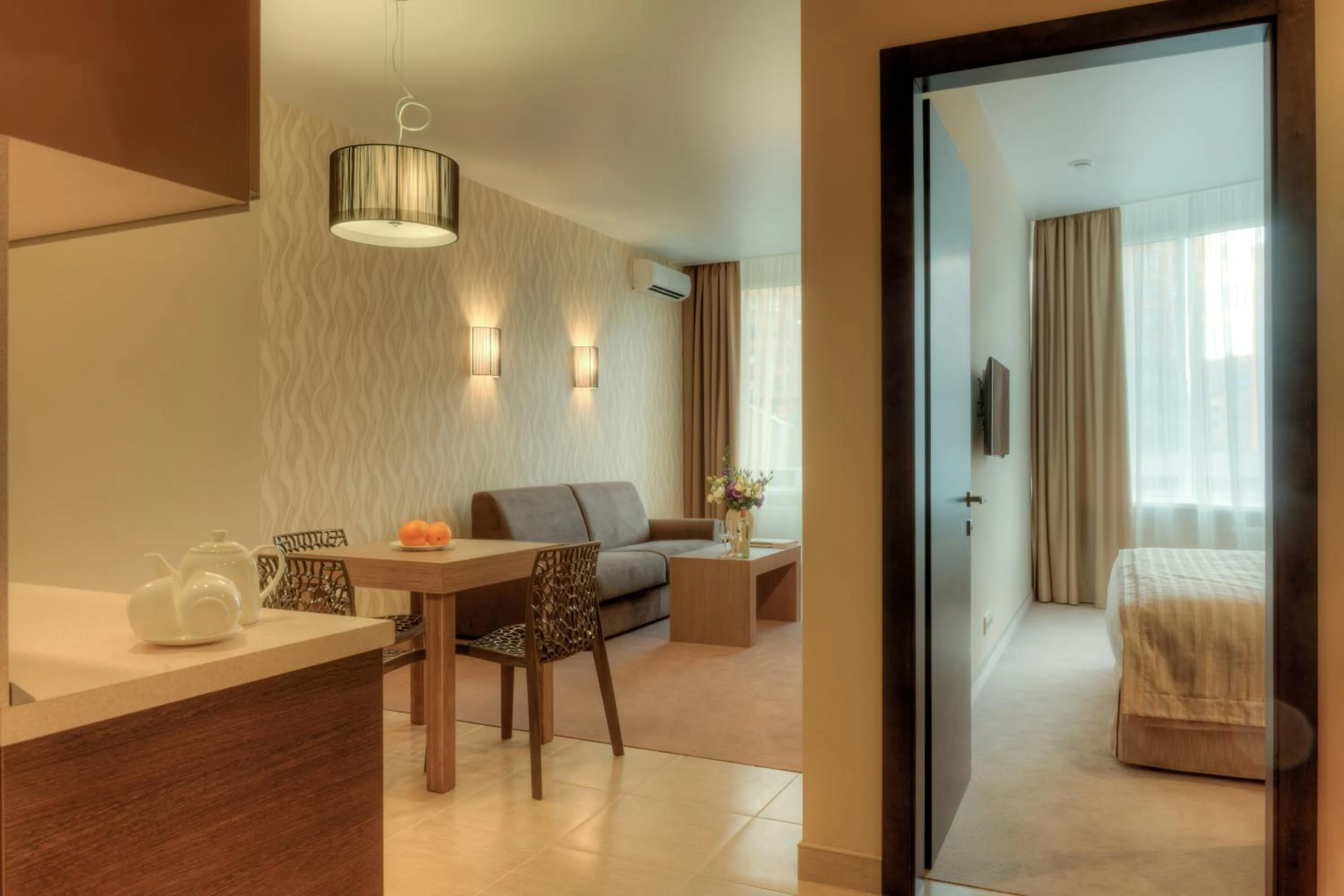 Decorative detail, Bed in Bon Apart