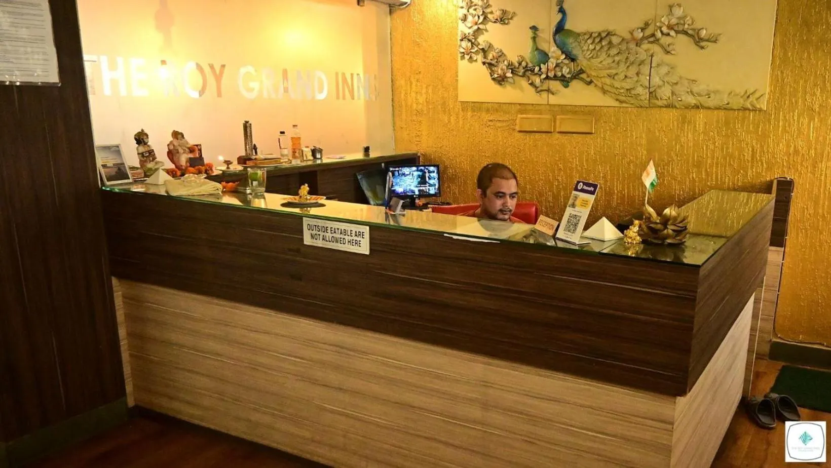 Lobby or reception in The Roy Grand Inns