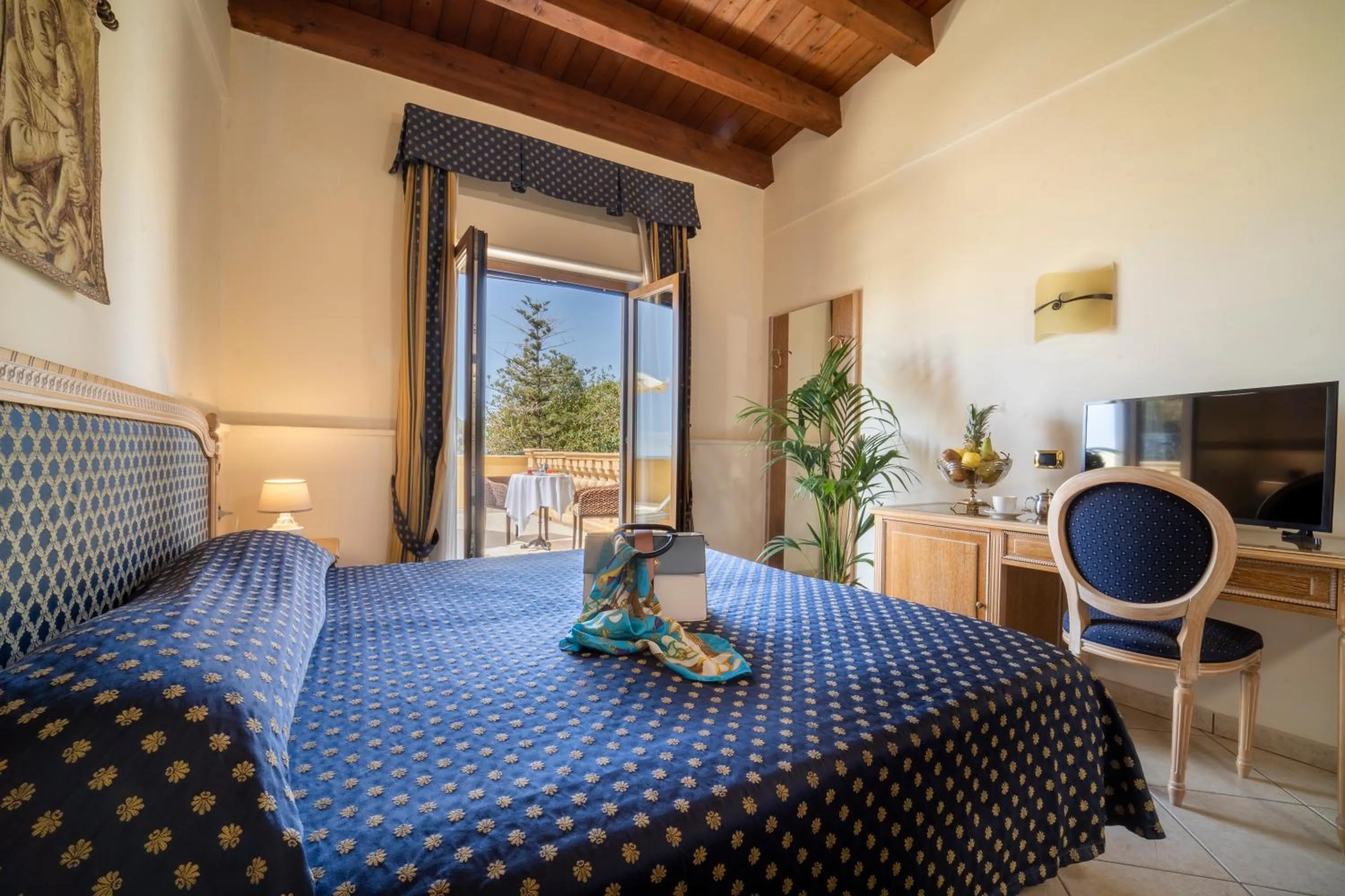 Bed in Hotel Villa Romana