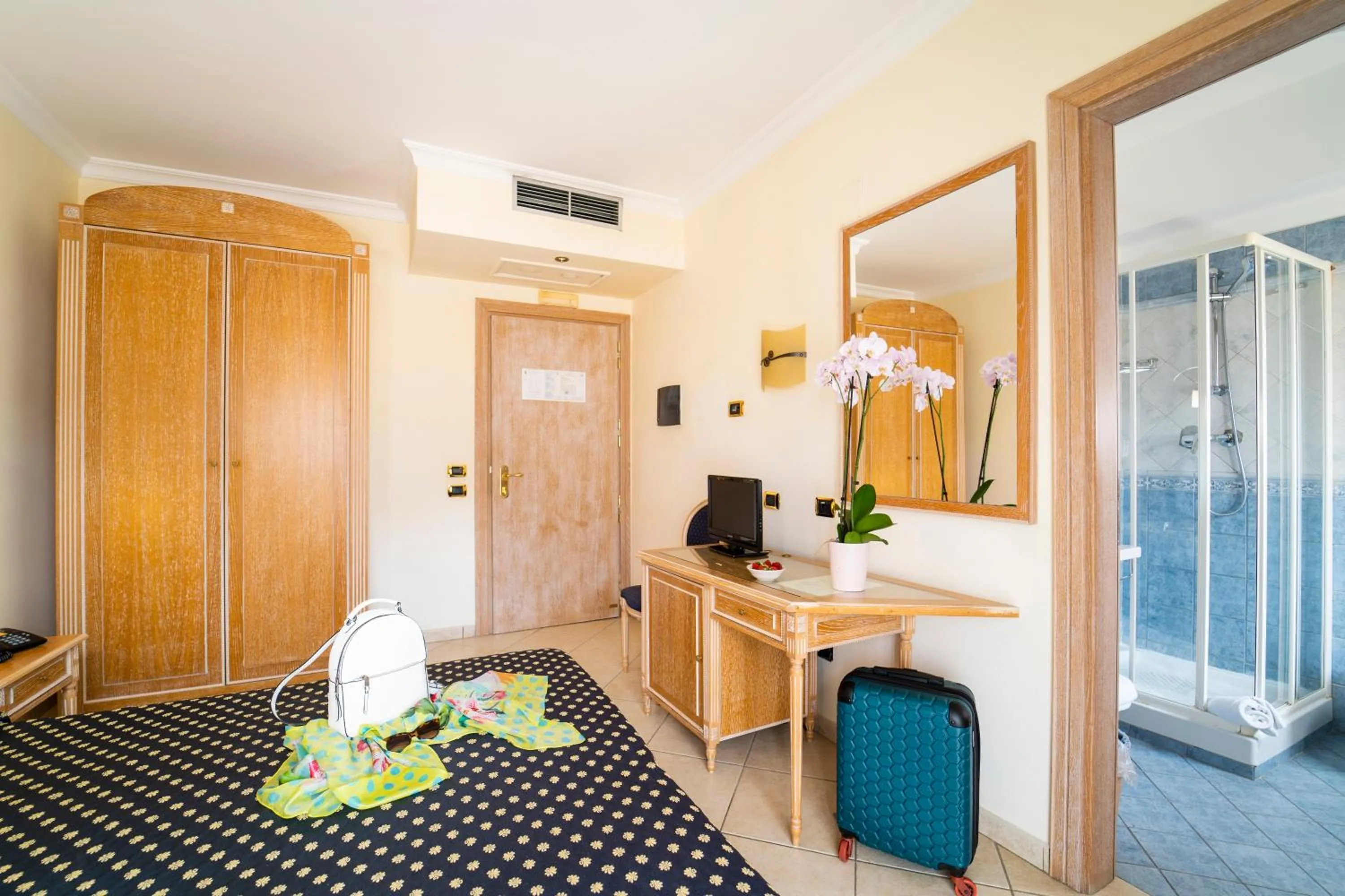 Bed in Hotel Villa Romana