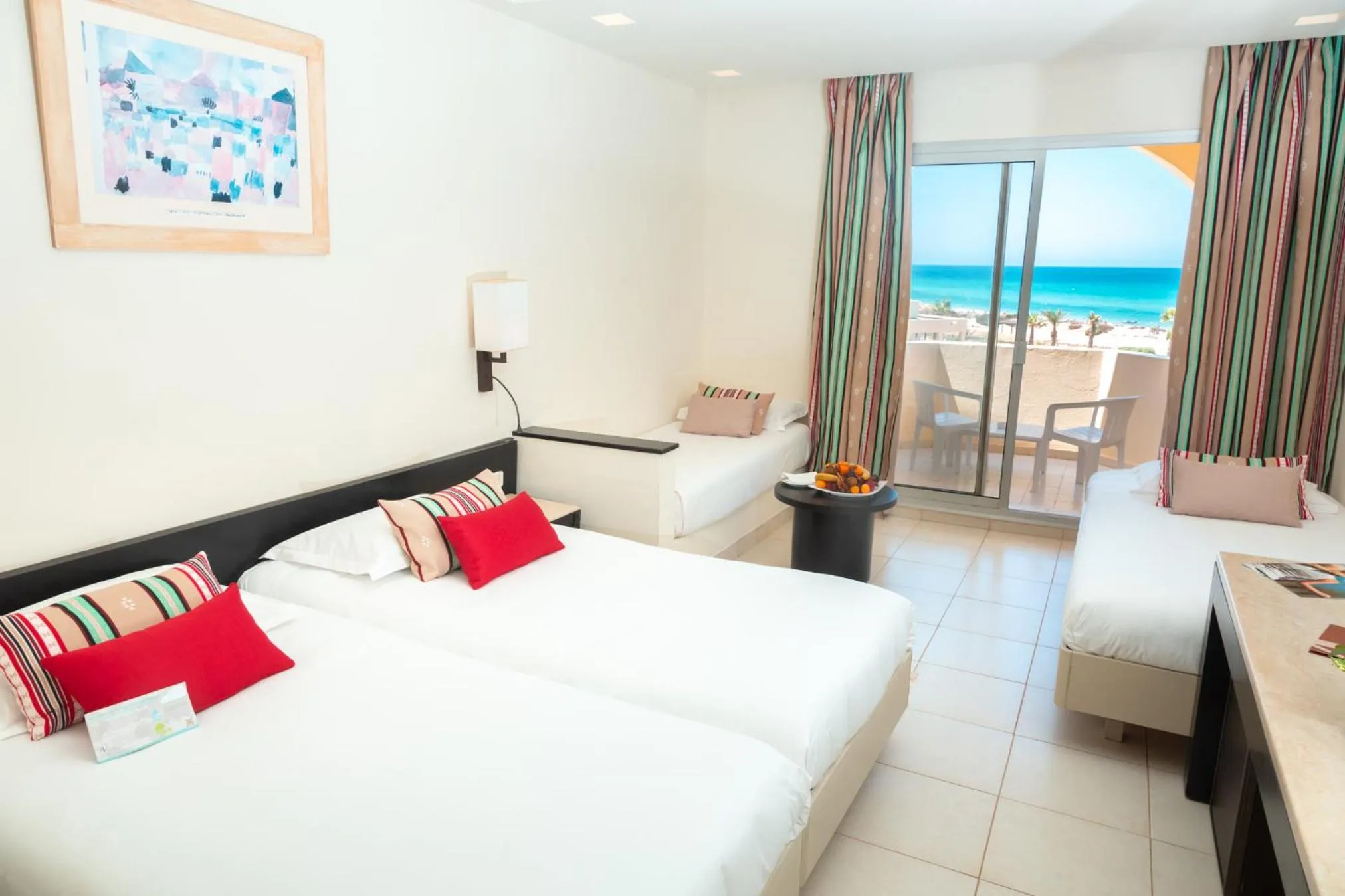 View (from property/room), Bed in Vincci Dar Midoun