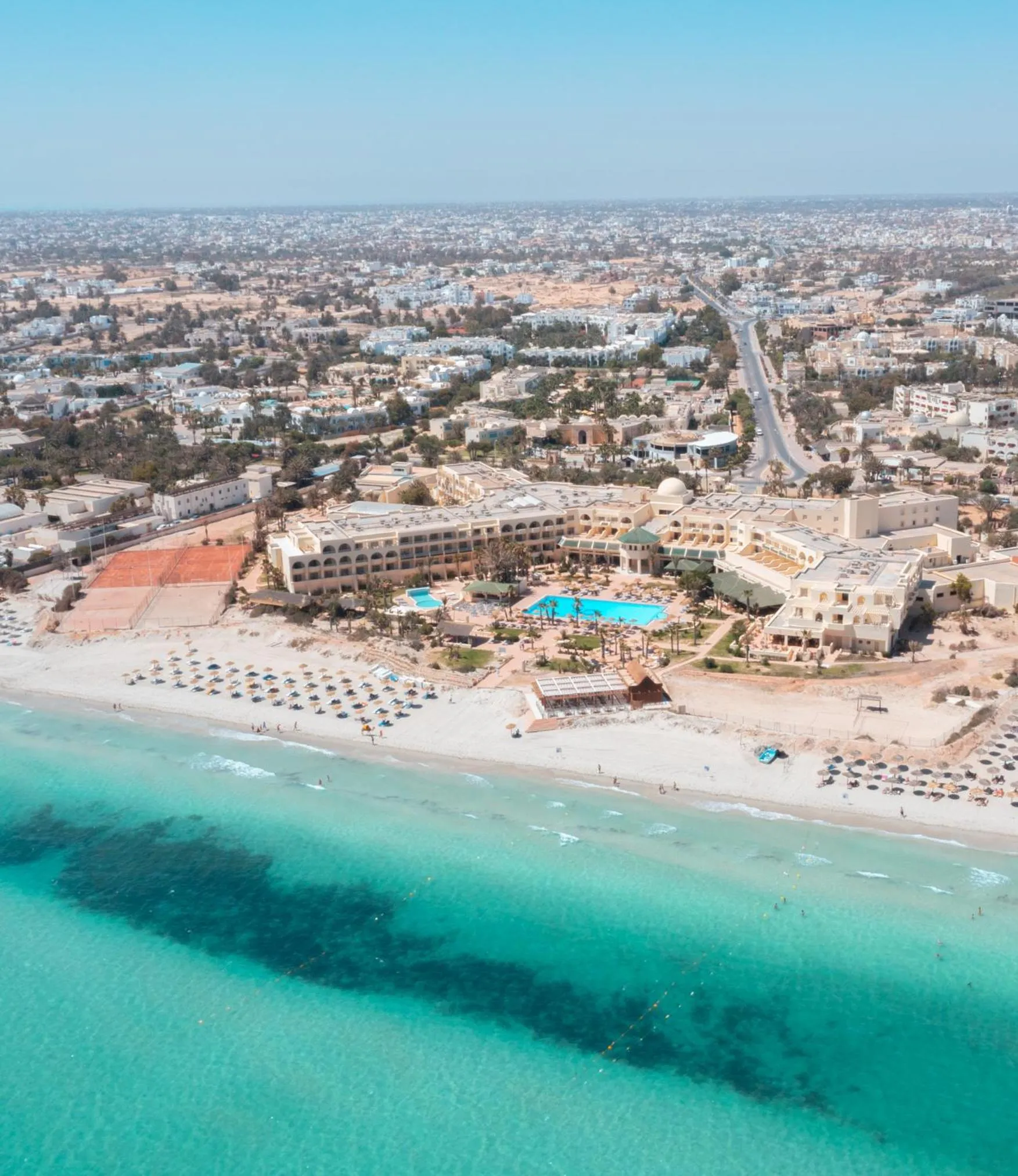 Bird's eye view in Vincci Dar Midoun