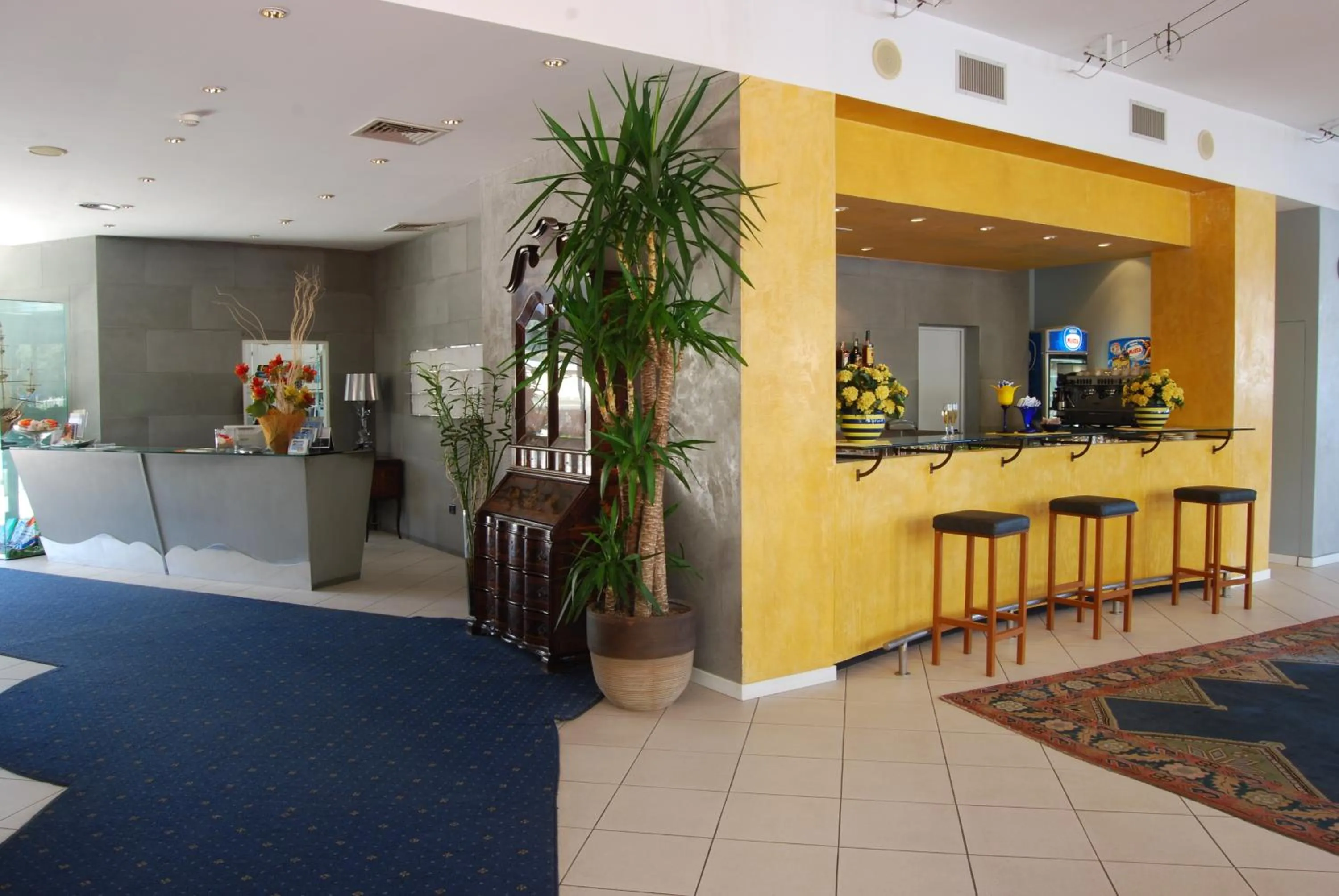 Lobby or reception in UNAHOTELS Imperial Sport Hotel