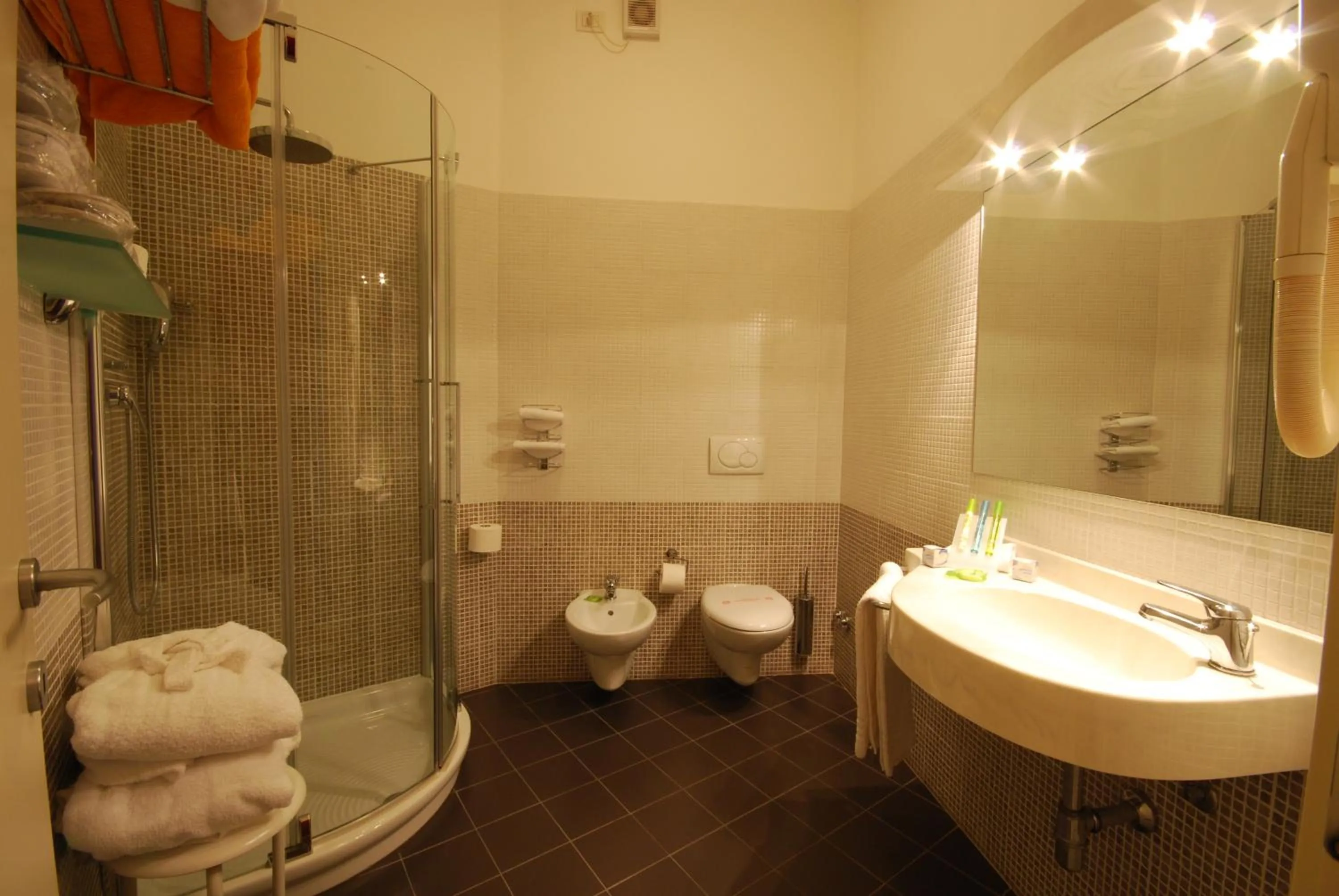 Bathroom in UNAHOTELS Imperial Sport Hotel