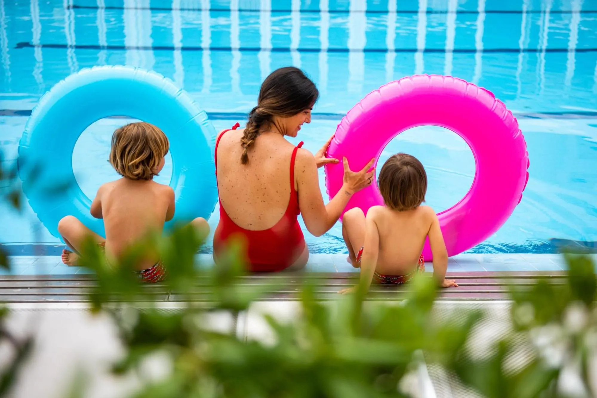 Swimming pool in UNAHOTELS Imperial Sport Hotel