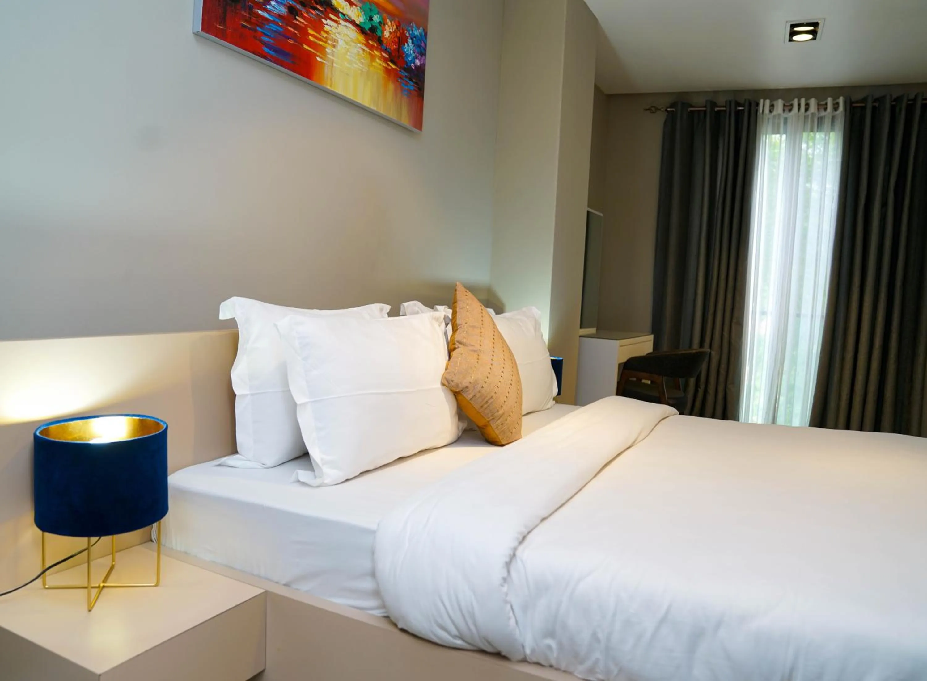 Bed in Accra Luxury Apartments @ Pearl