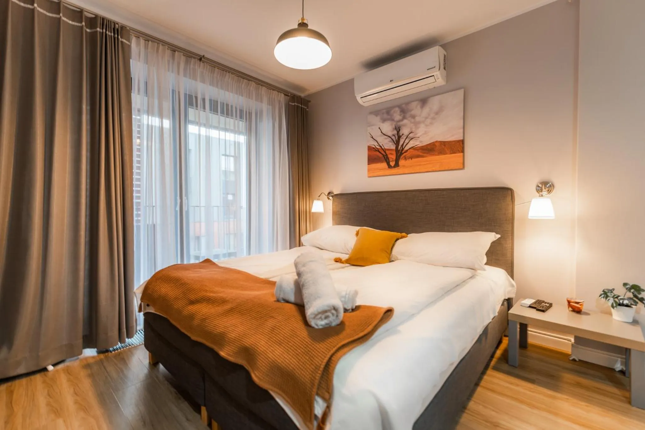 Bed in City Lights Kazimierz