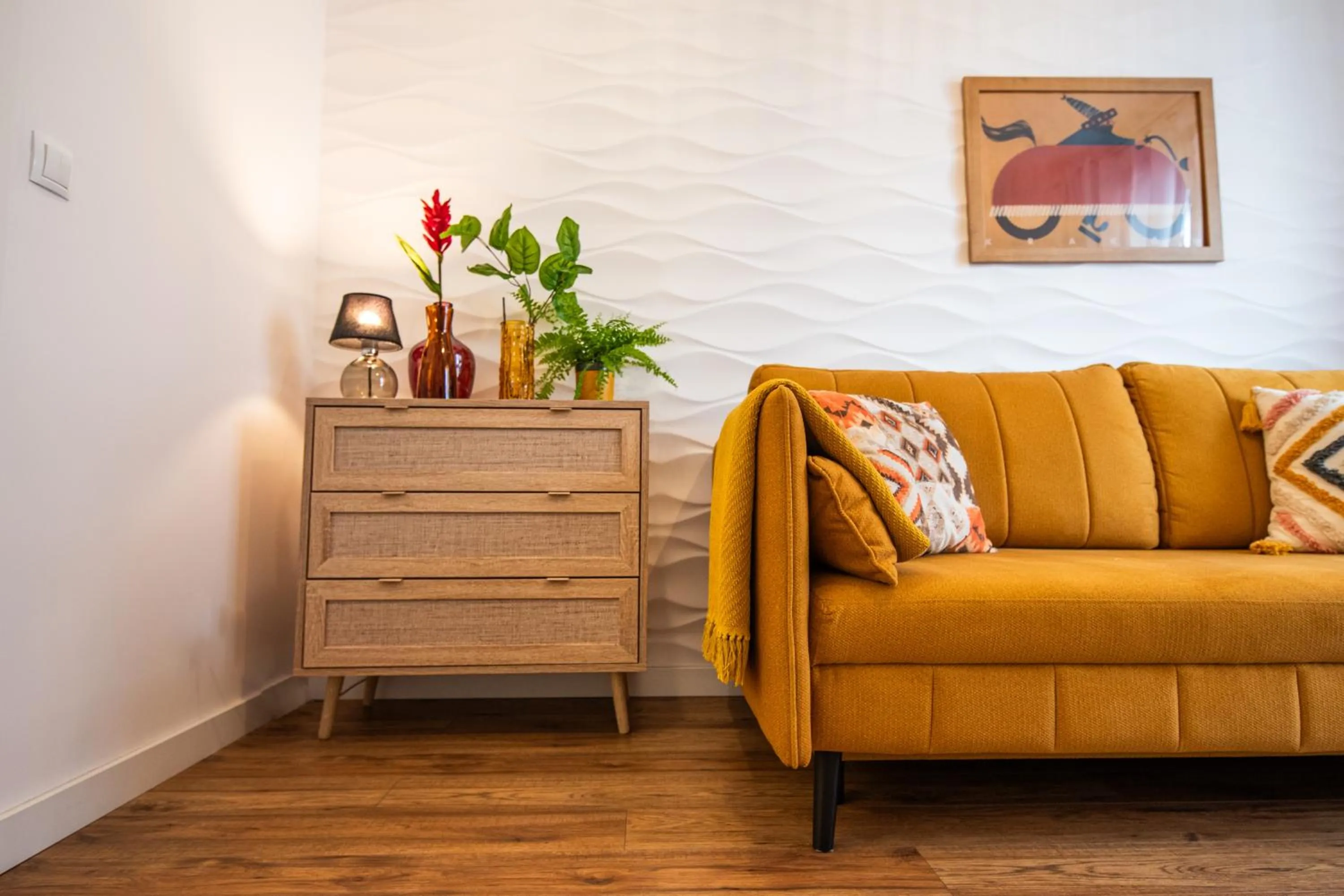 Bedroom in City Lights Kazimierz