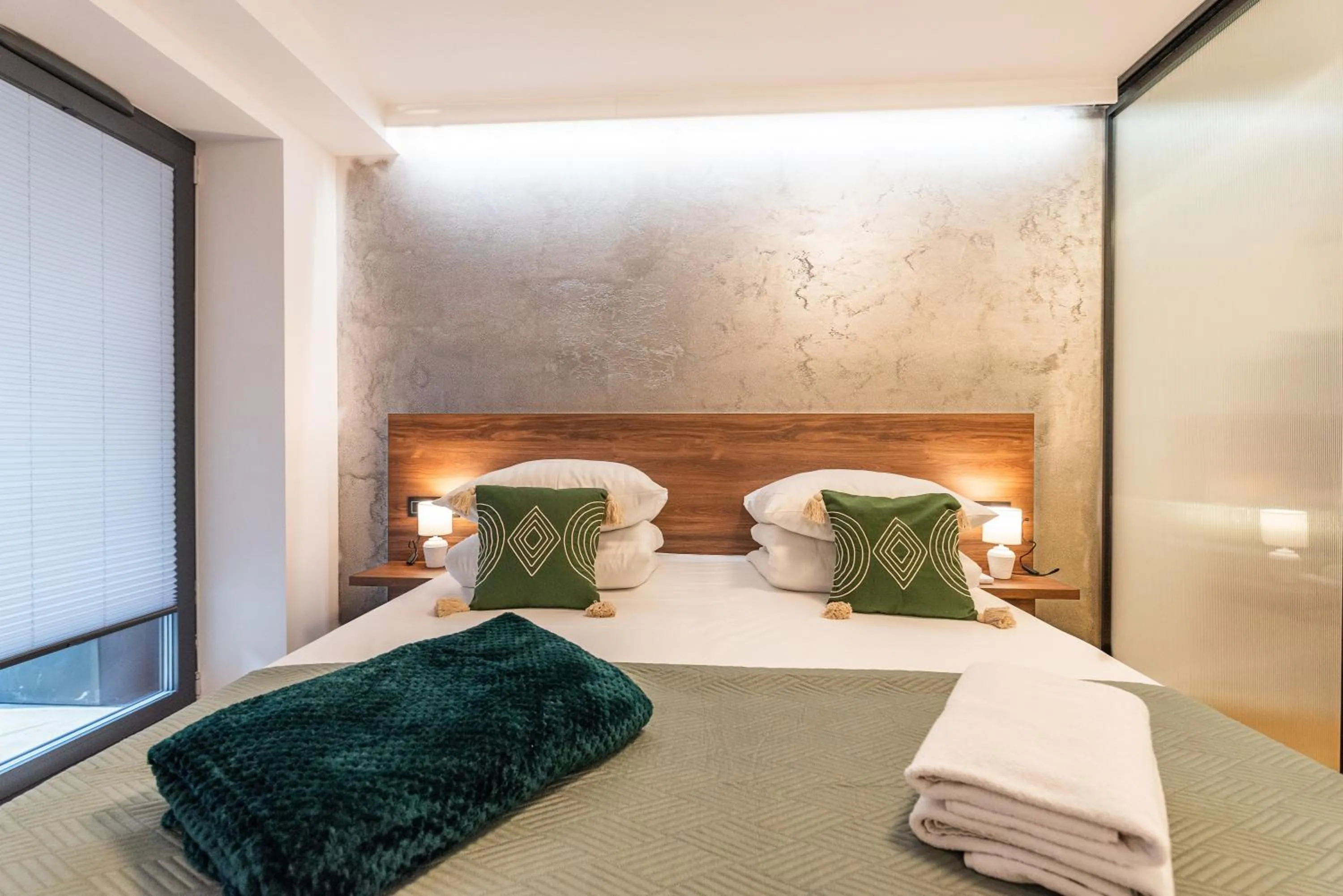 Bed in City Lights Kazimierz