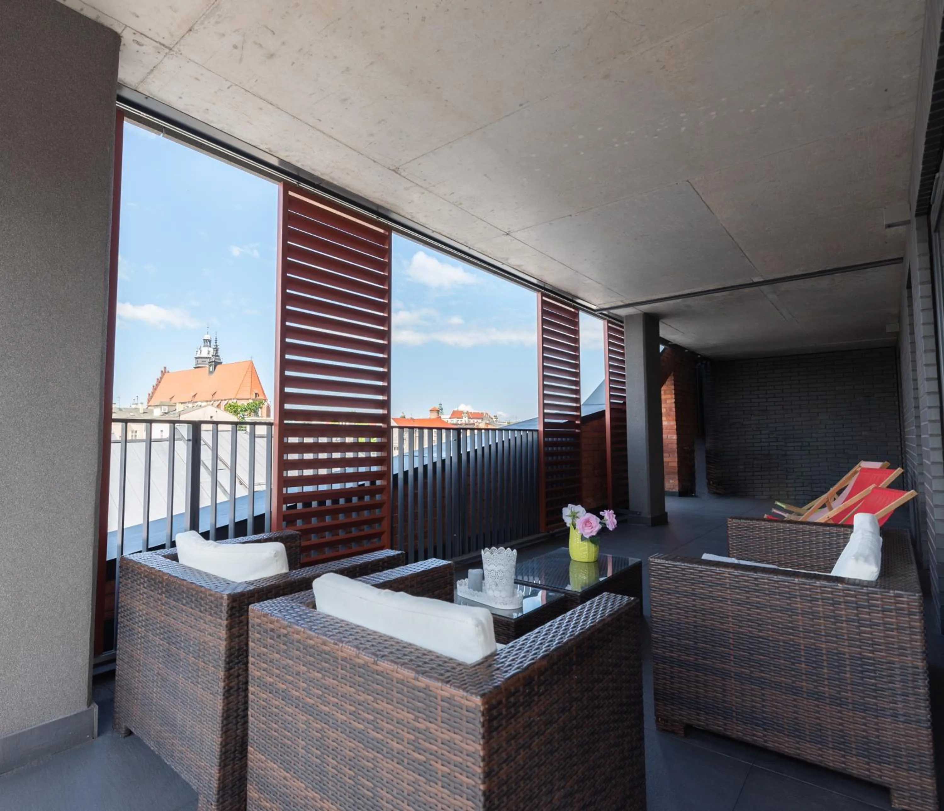 Patio in City Lights Kazimierz