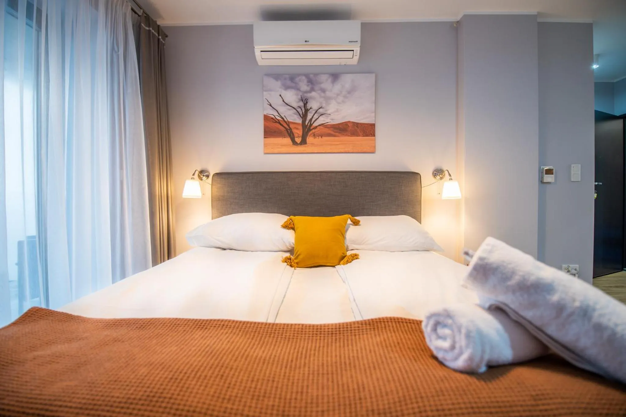 Bed in City Lights Kazimierz