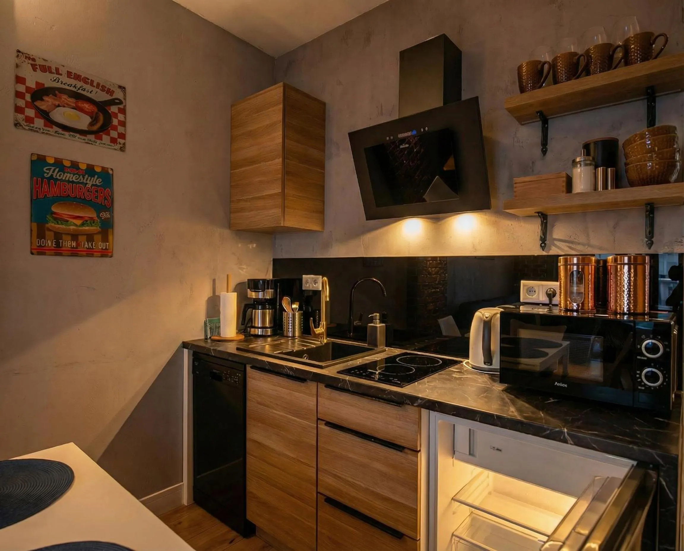 stove in City Lights Kazimierz