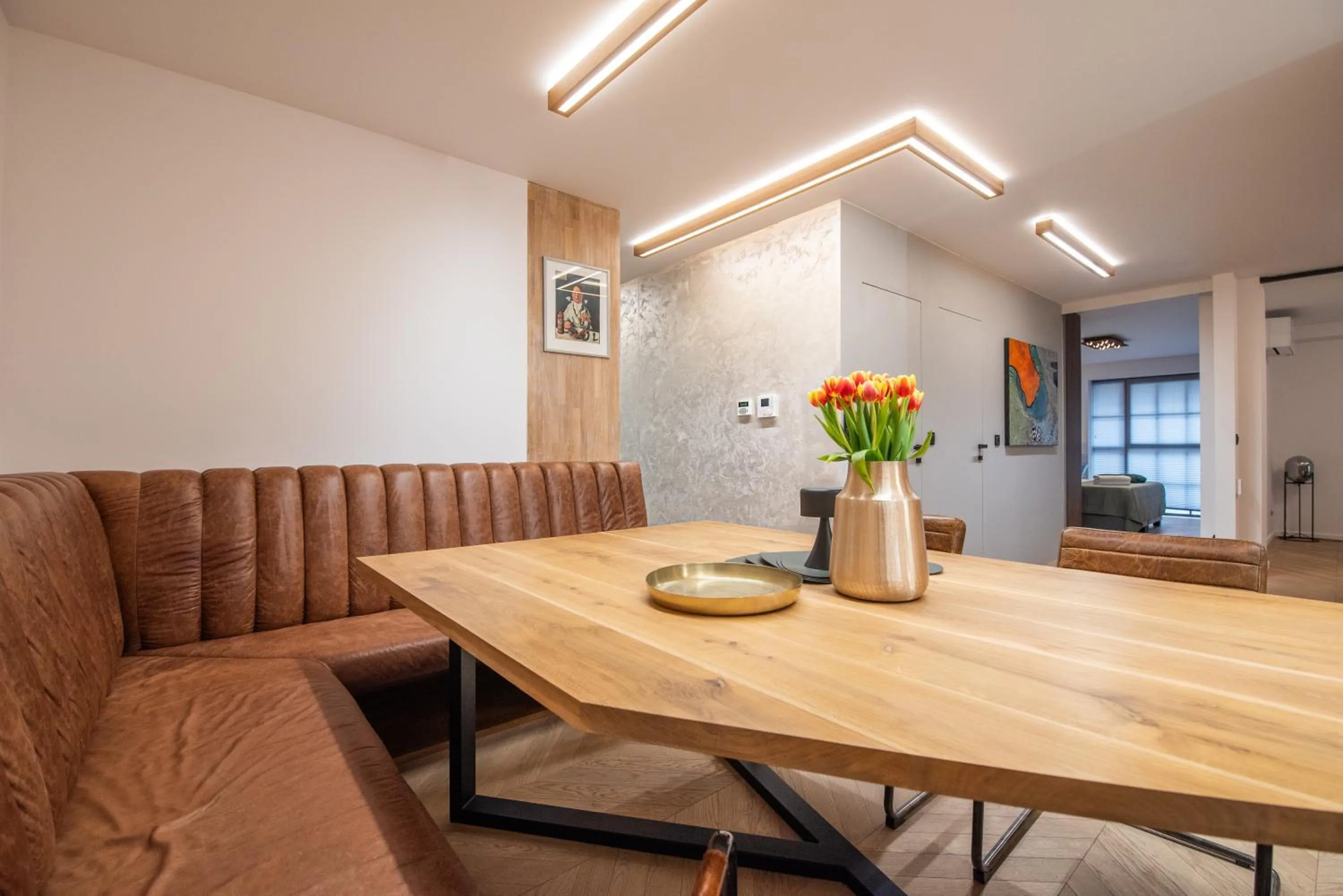 Living room in City Lights Kazimierz