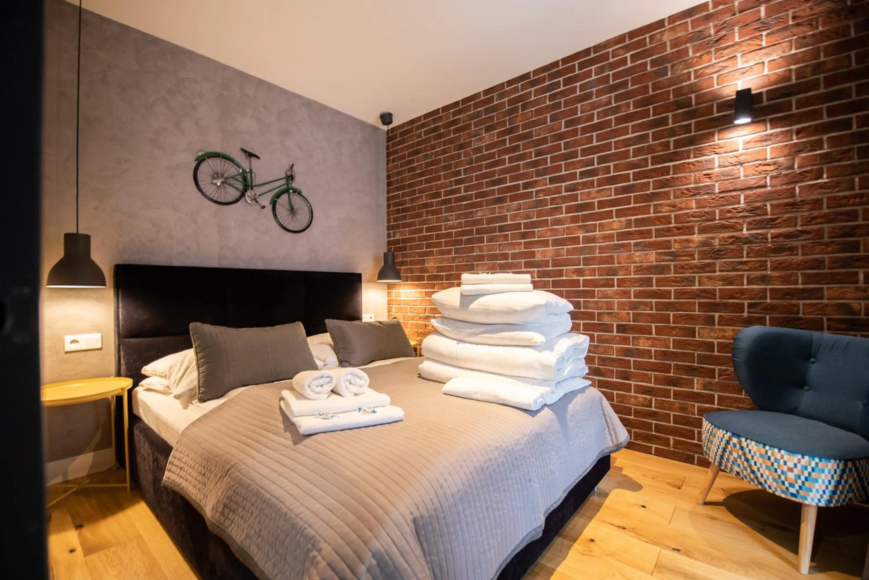 Bed in City Lights Kazimierz