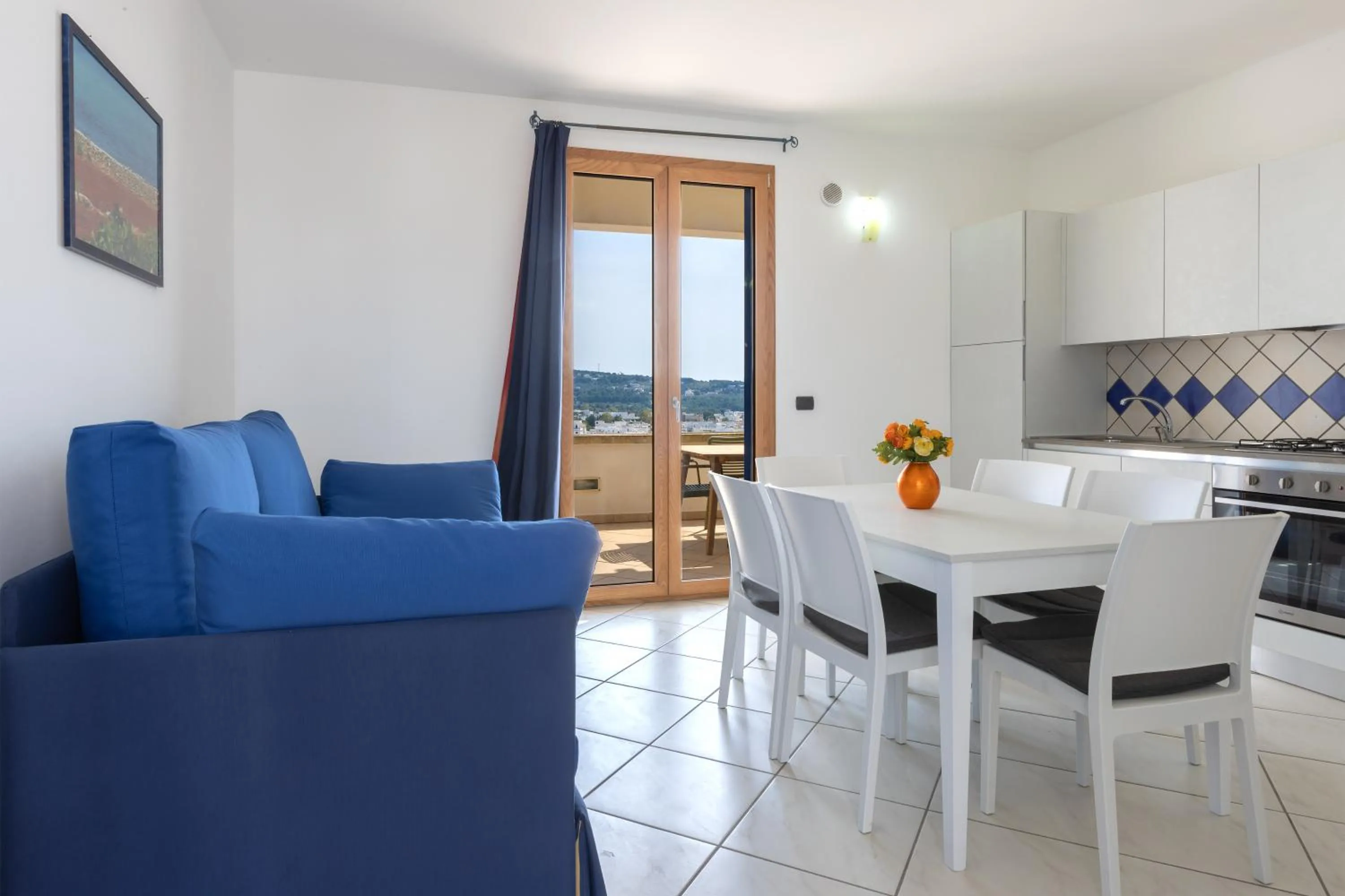 Kitchen or kitchenette in Appartamenti Marinelli - Santa Maria di Leuca