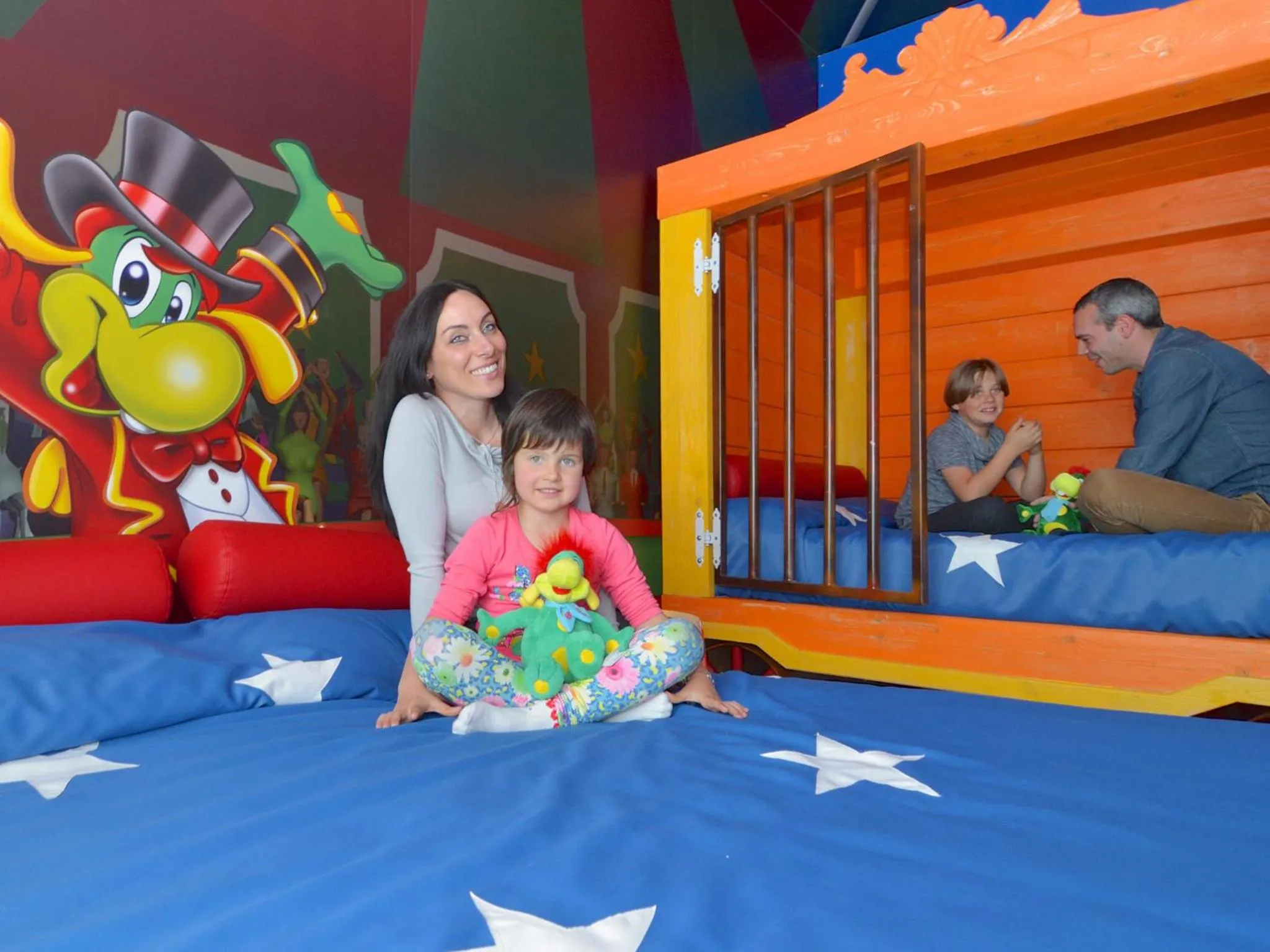 People in Gardaland Hotel